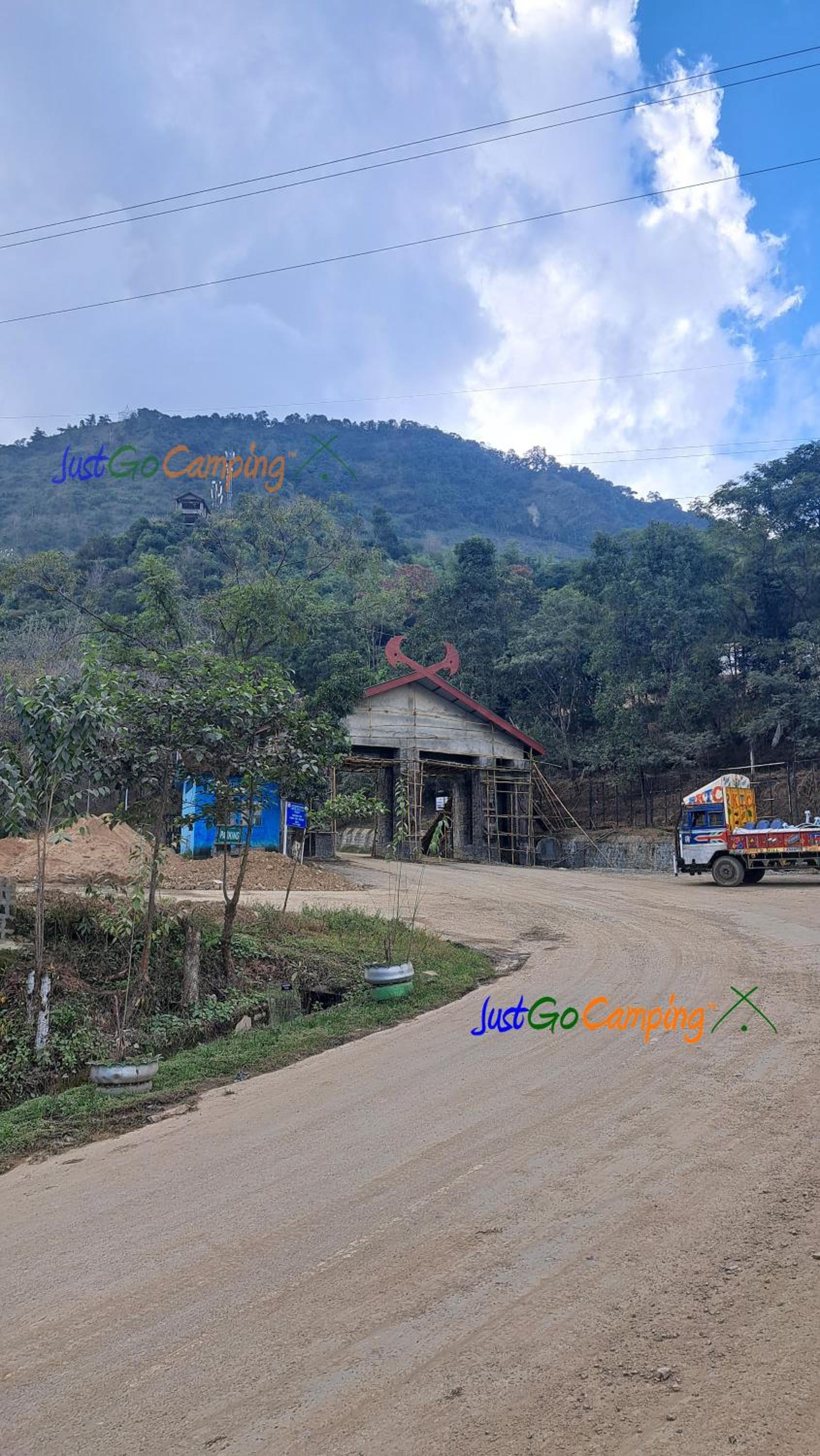 JUSTGOCAMPING Hornbill Festival Campsite view 2