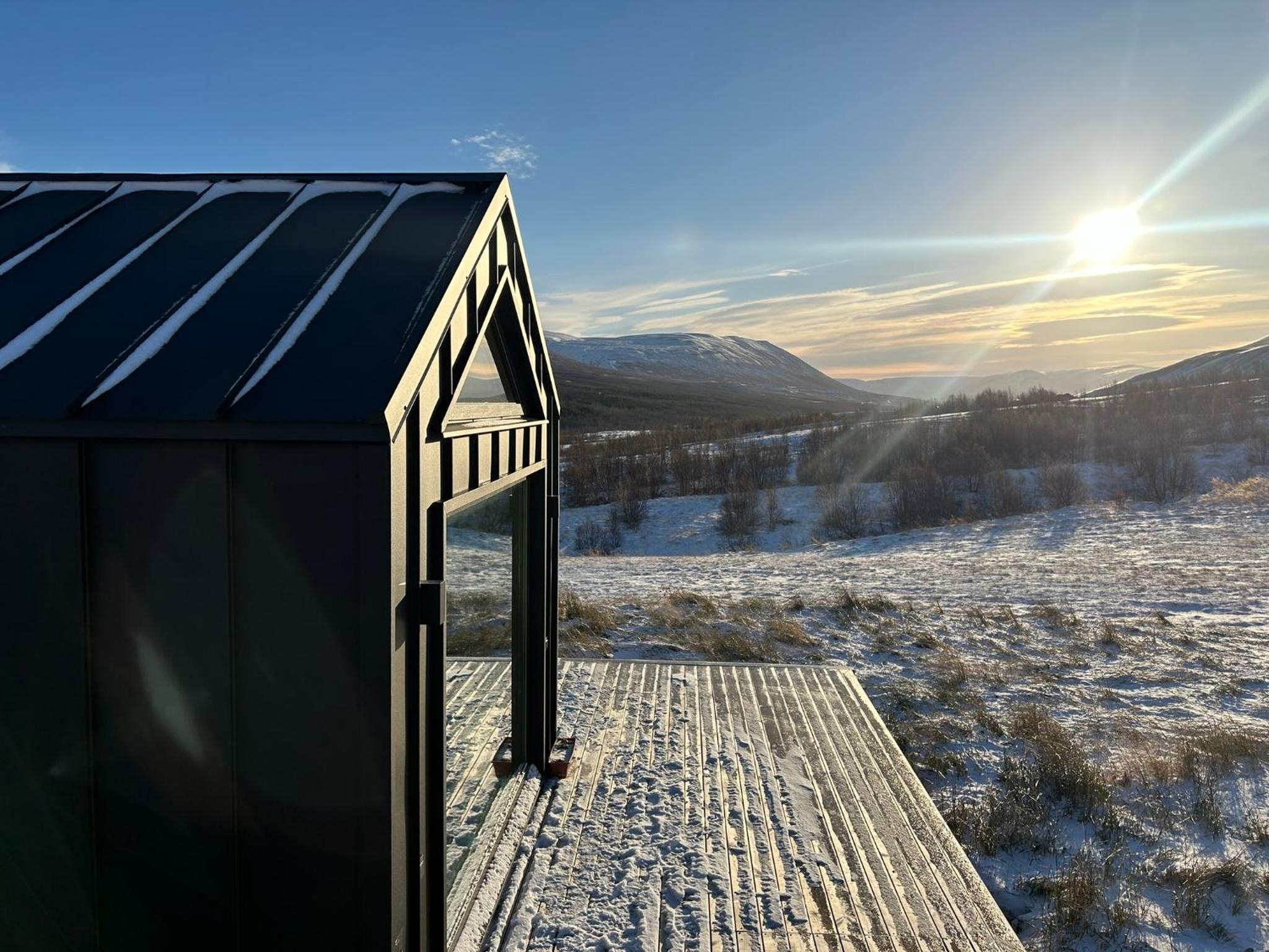 Country Cabin with a view 15 min from Akureyri view 3