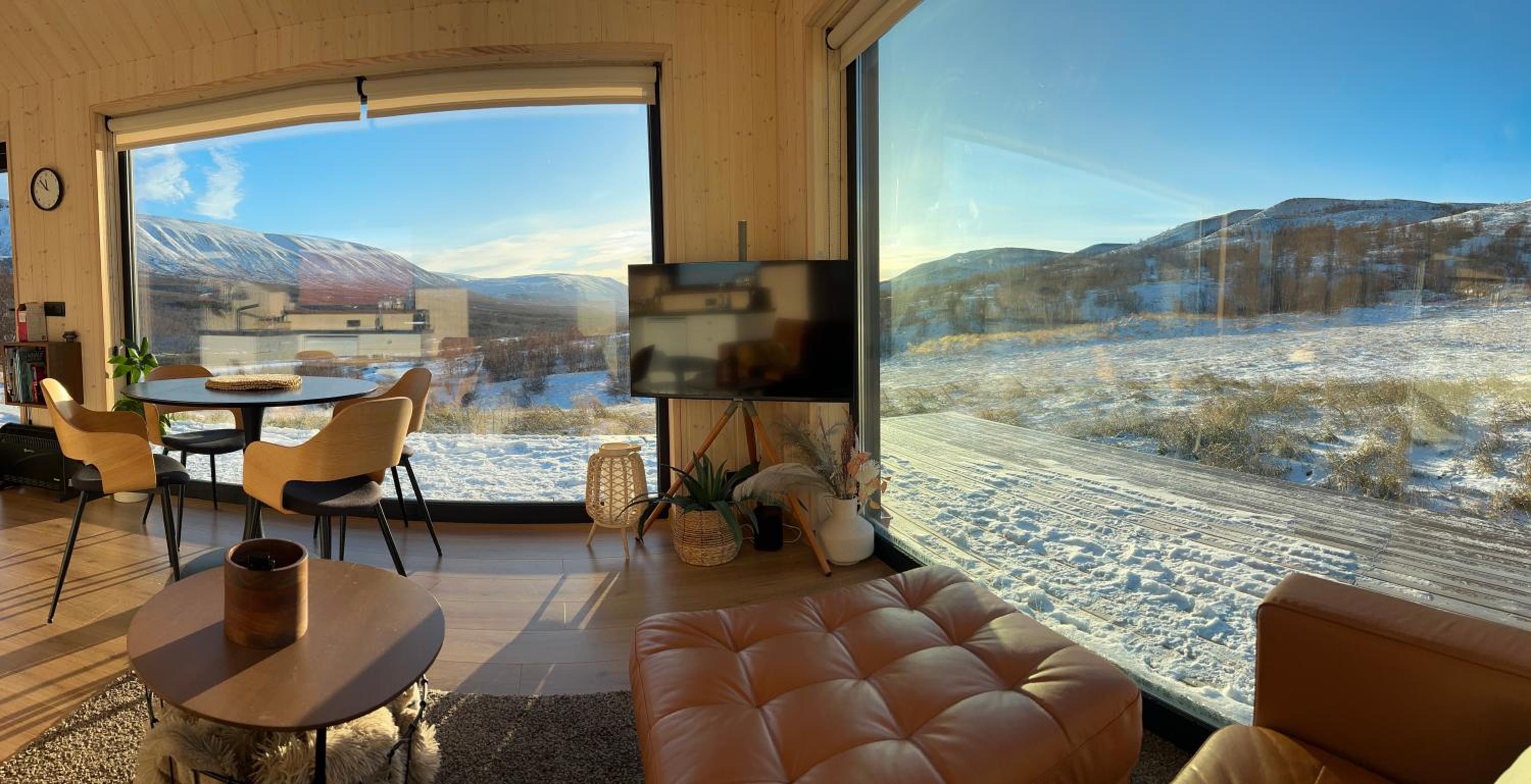 Country Cabin with a view 15 min from Akureyri view 2