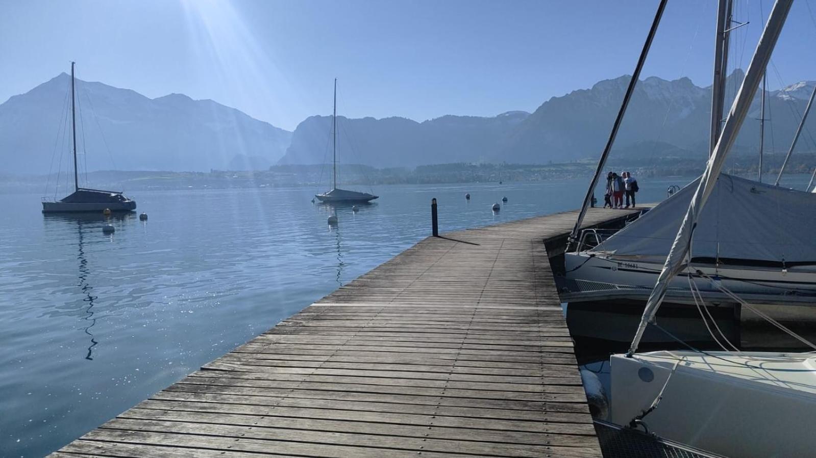 Hilterfingen on the way to interlaken