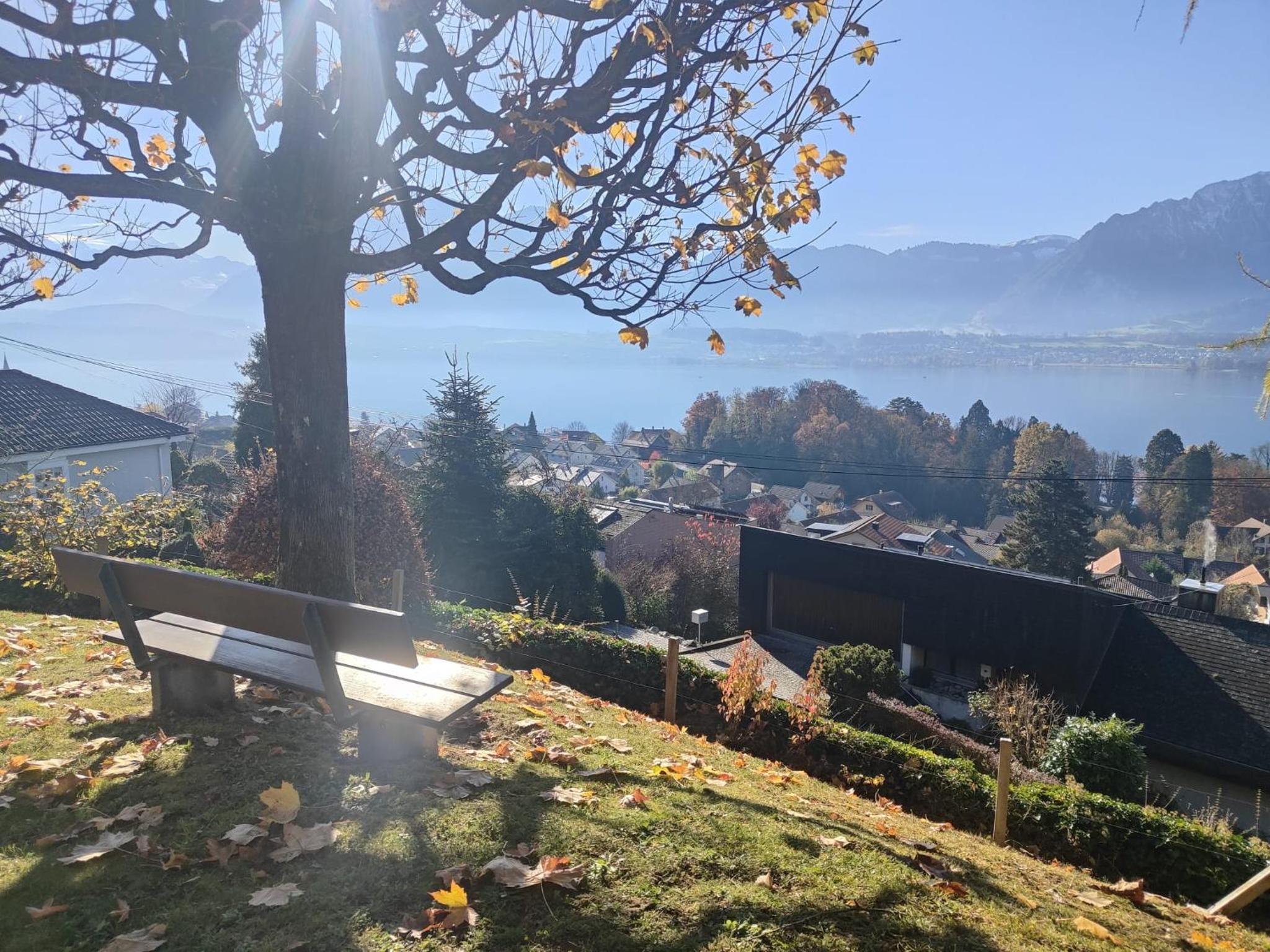 Hilterfingen on the way to interlaken