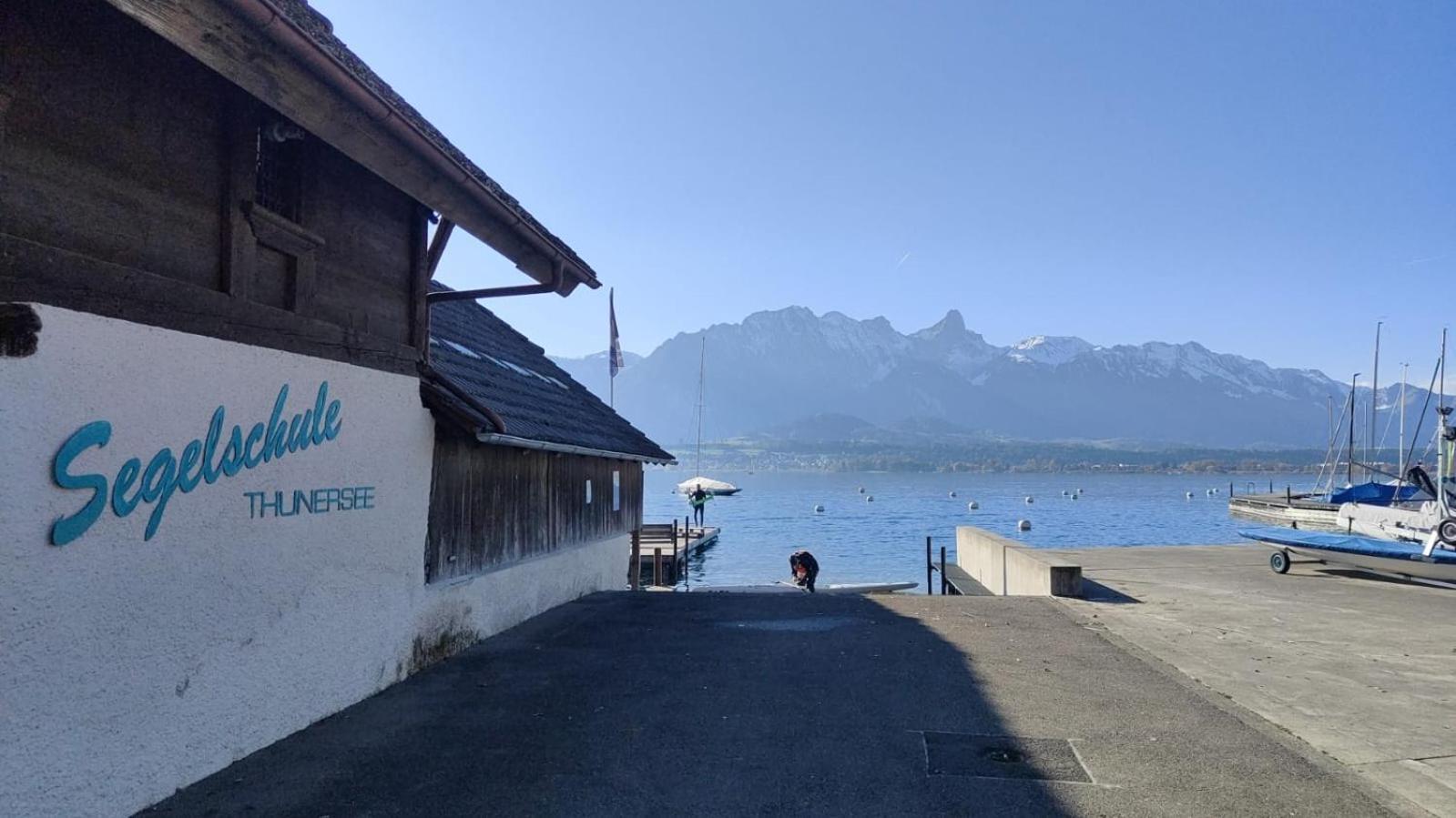 Hilterfingen on the way to interlaken