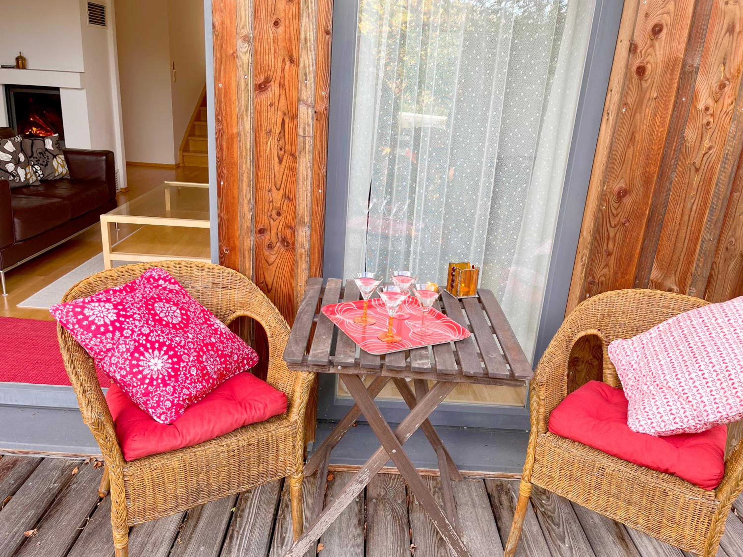 Chalet Attersee - ganzes Ferienhaus, Seeblick, Kamin, Sauna