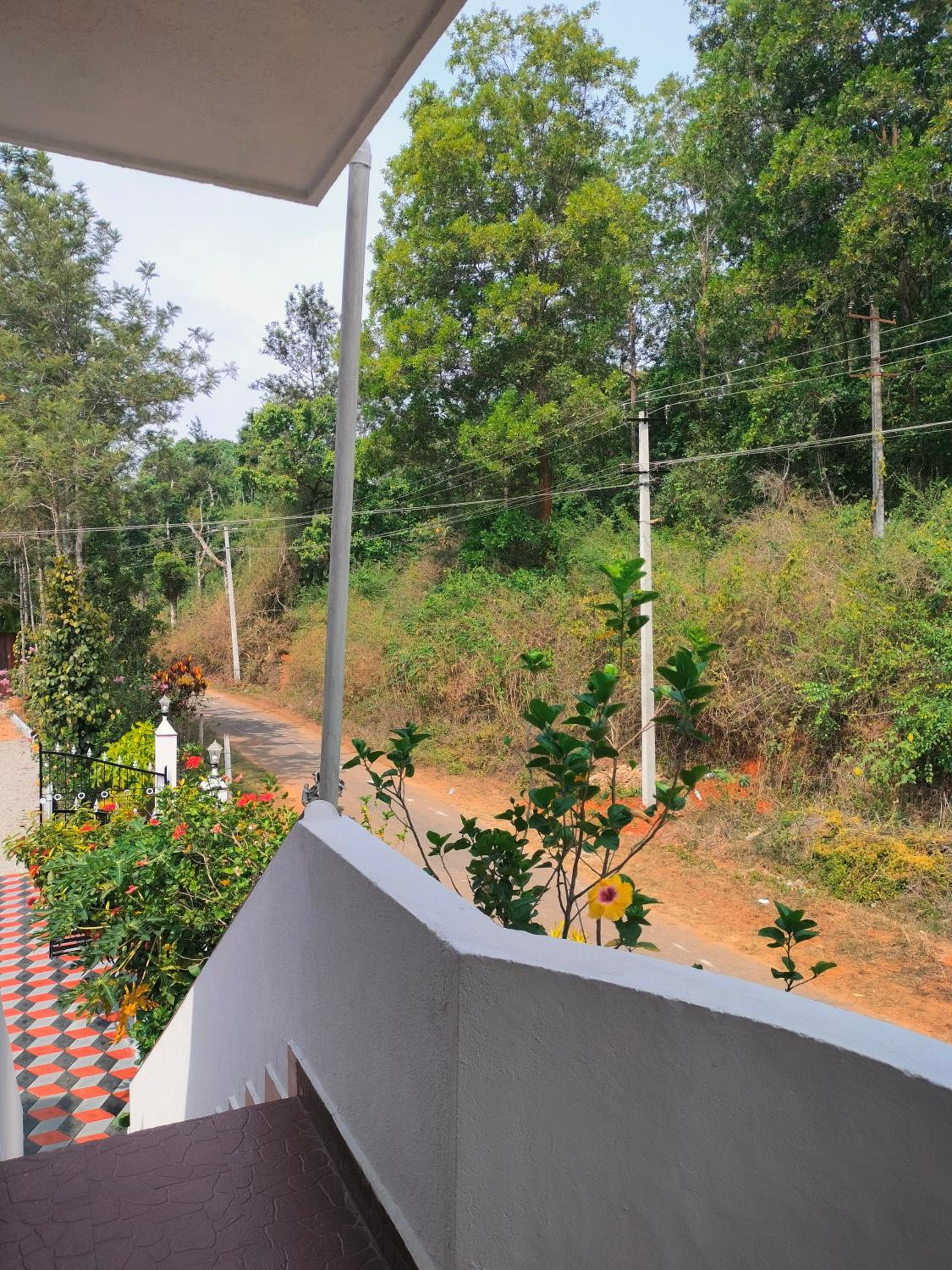 White villa coorg with river view
