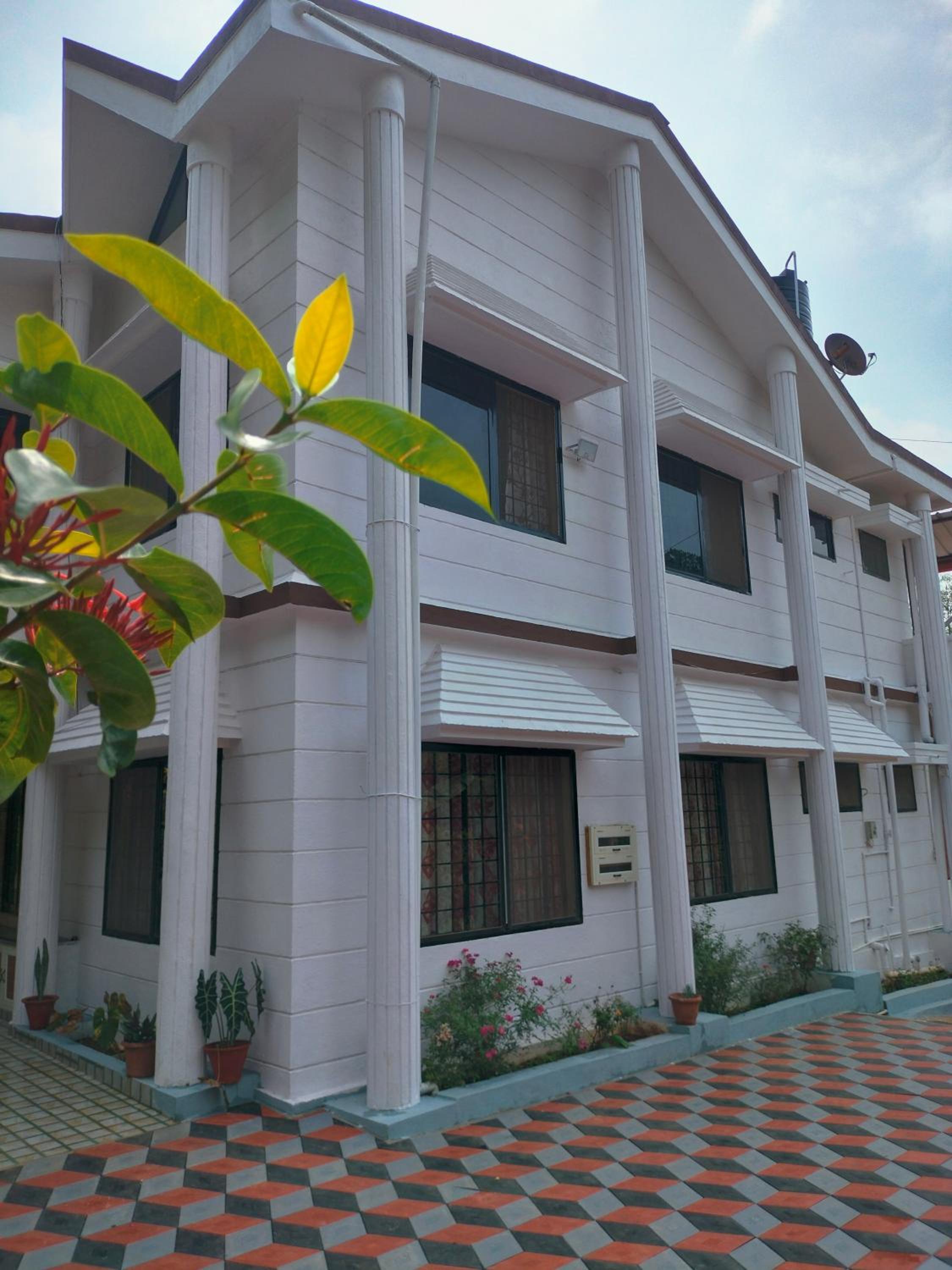 White villa coorg with river view