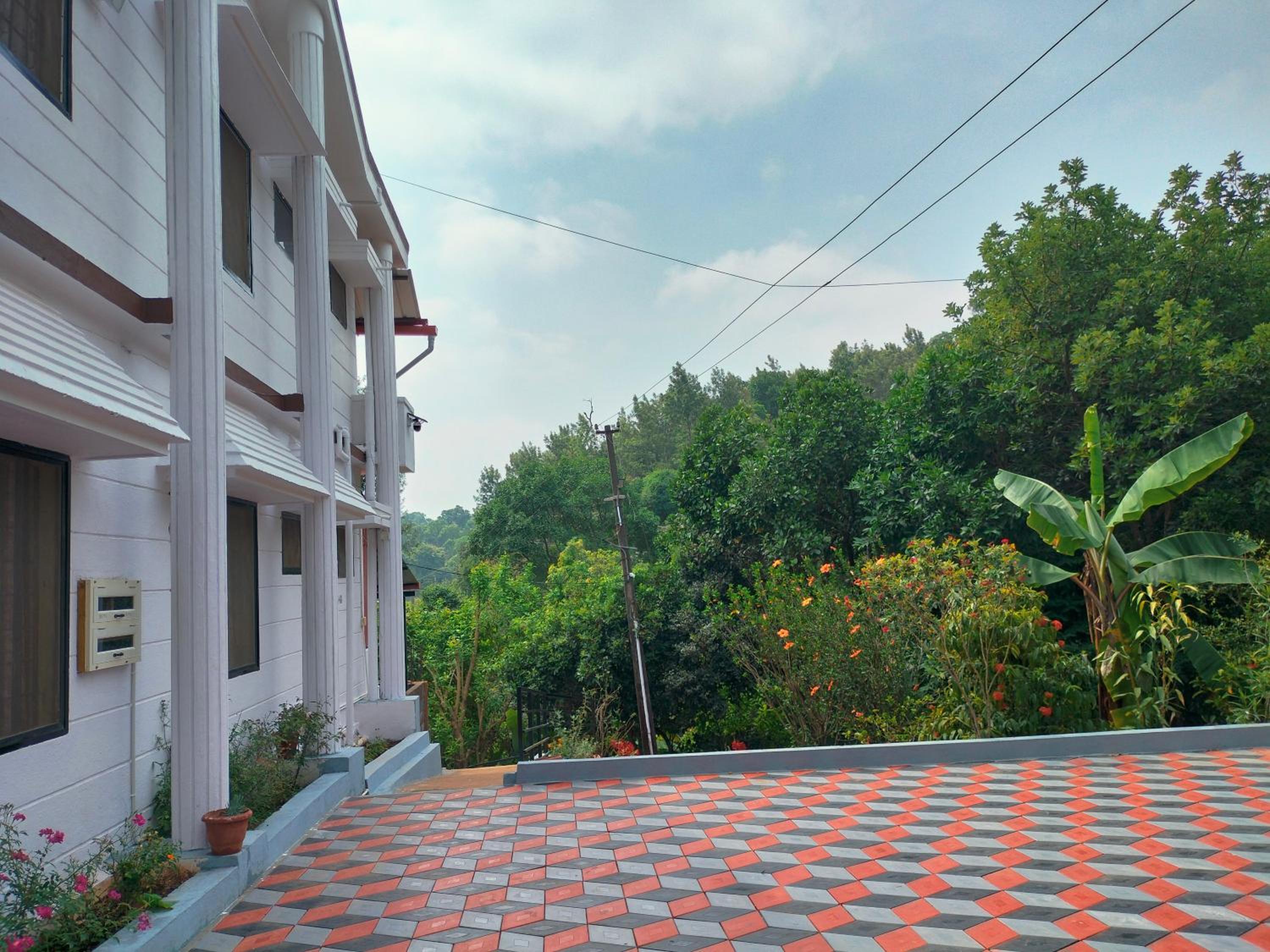 White villa coorg with river view