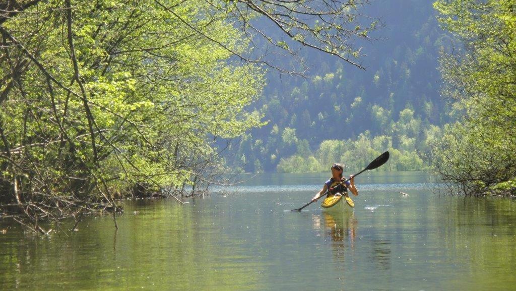 Chalet Attersee - ganzes Ferienhaus, Seeblick, Kamin, Sauna