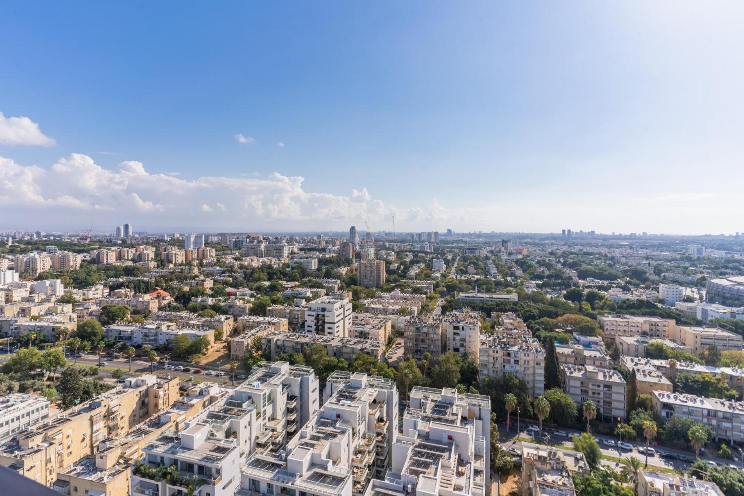 Blueground at Bitzaron, Spacious, Balcony view 5