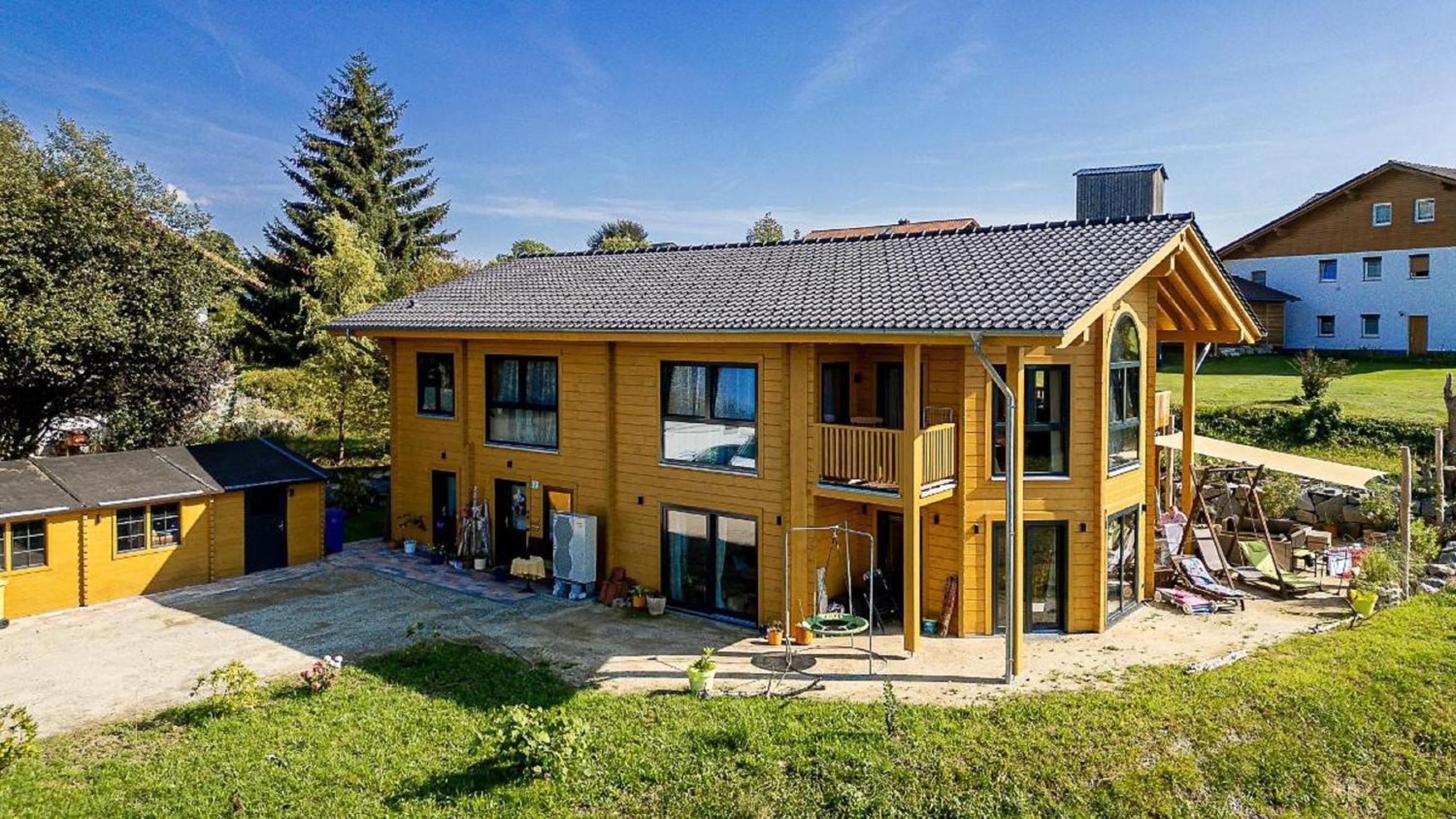 Blockhaus am Baumwipfelpfad