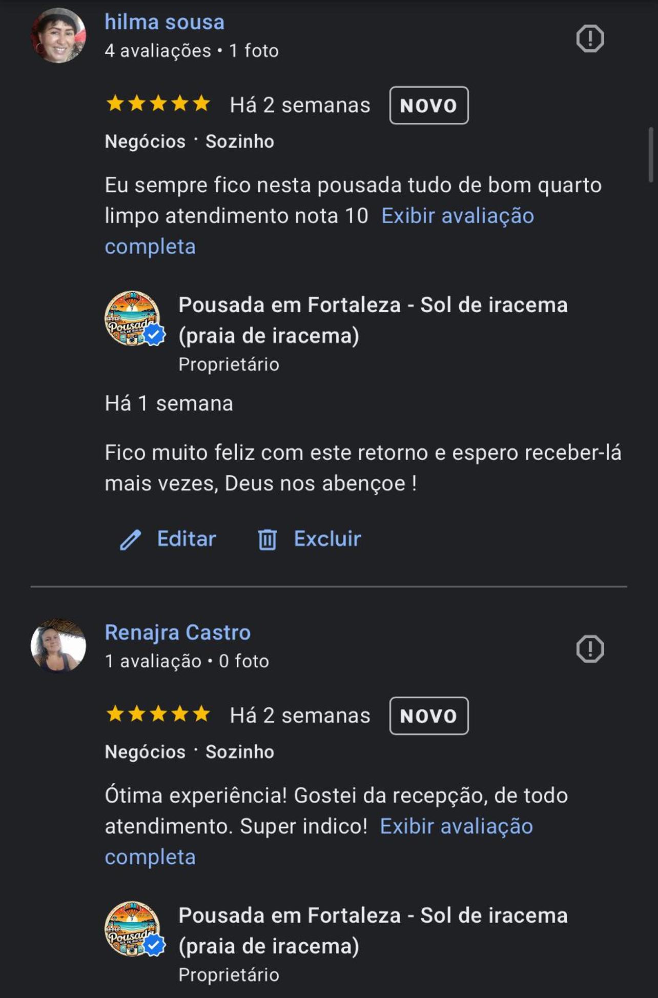 Pousada Sol de Iracema - Praia e Centro