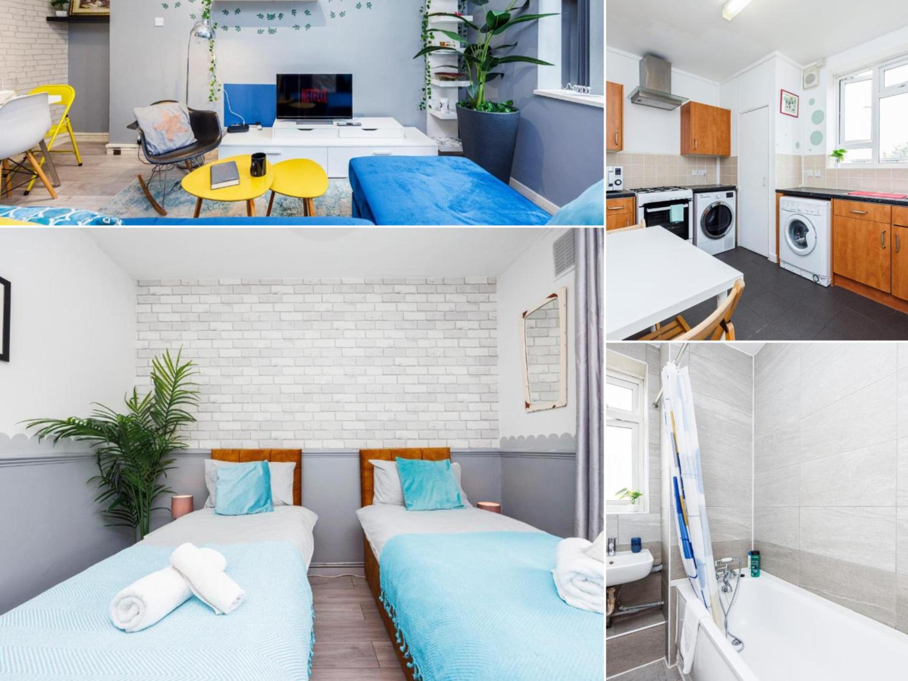 Chic 2-Bedroom Apartment with Balcony & Patio - Minutes from Stratford & Victoria Park - Holiday Special Offer!