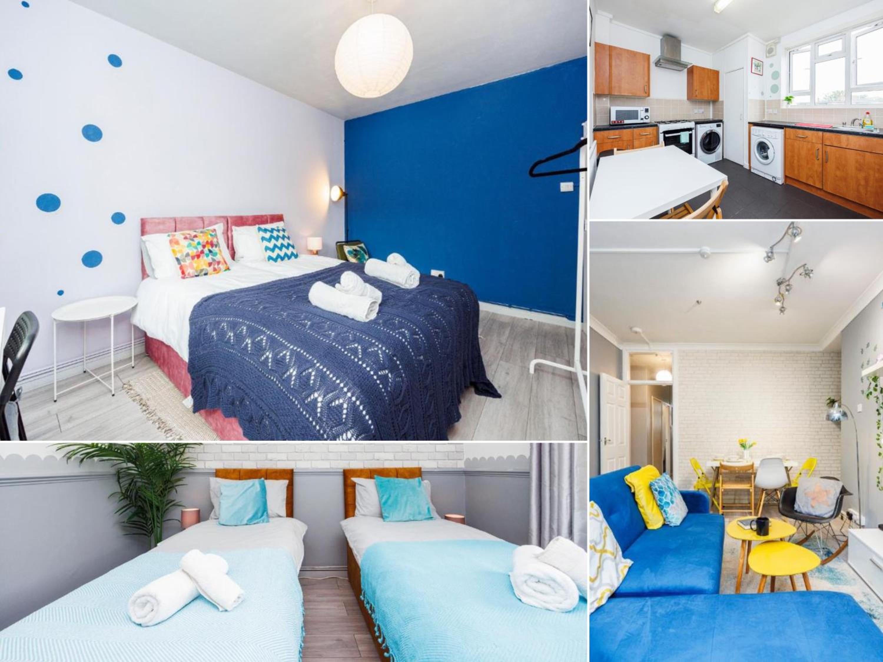 Chic 2-Bedroom Apartment with Balcony & Patio - Minutes from Stratford & Victoria Park - Holiday Special Offer!