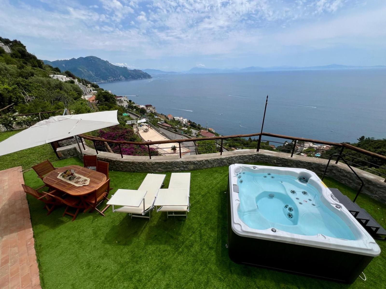 Villa Santa Rosa con Jacuzzi e vista panoramica view 3