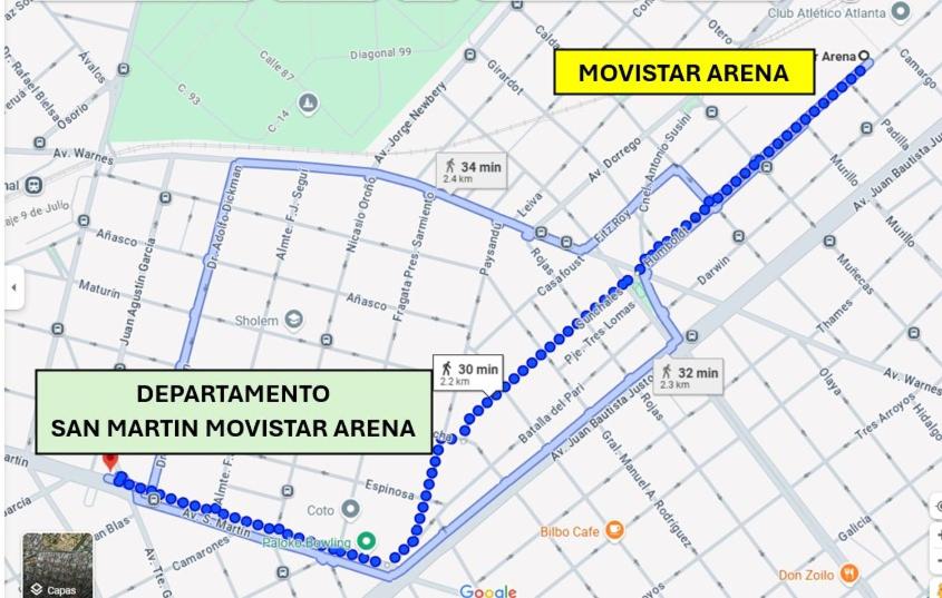 Villa Crespo Movistar Arena