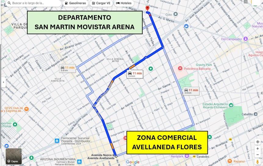 Villa Crespo Movistar Arena