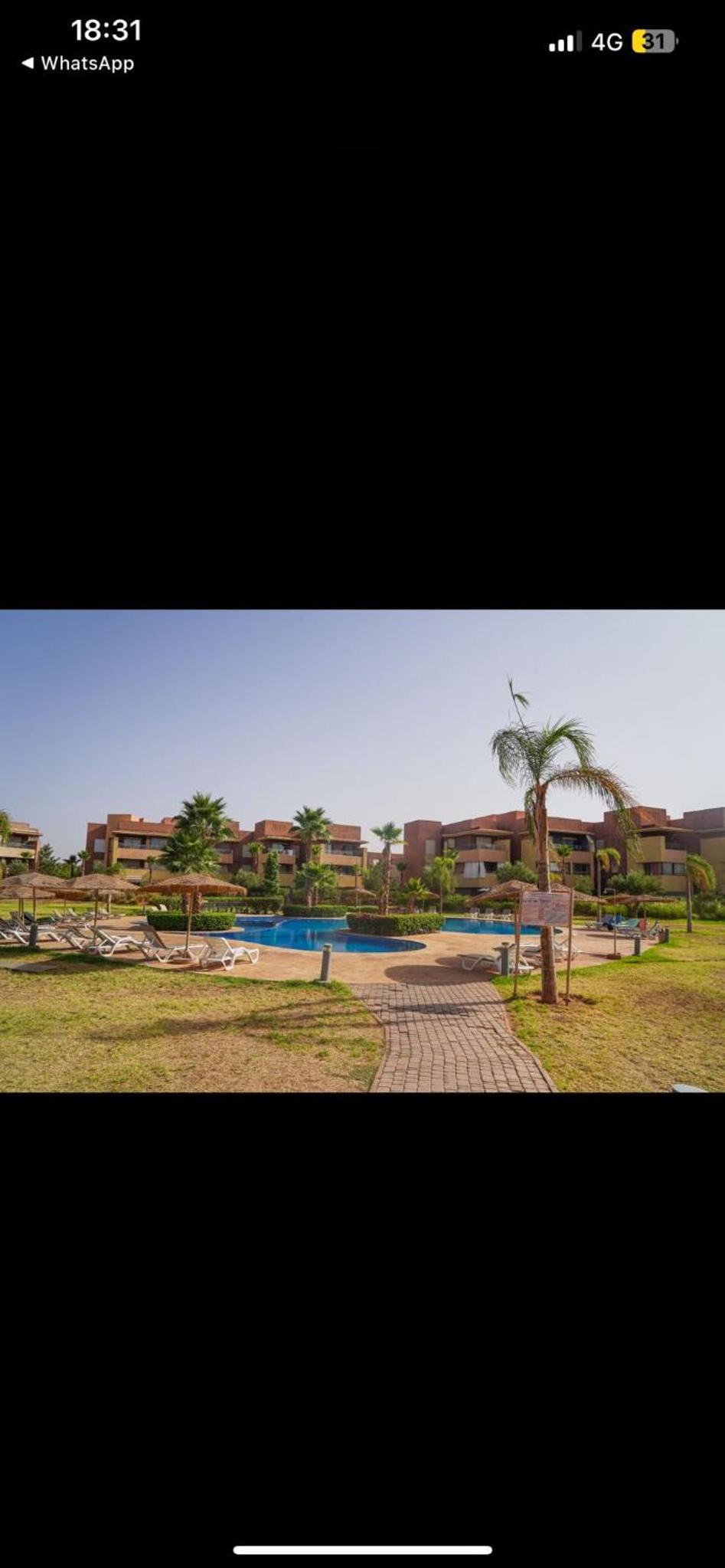Appartement Marrakech prestigia by Sofia 2 chambres piscine view 5