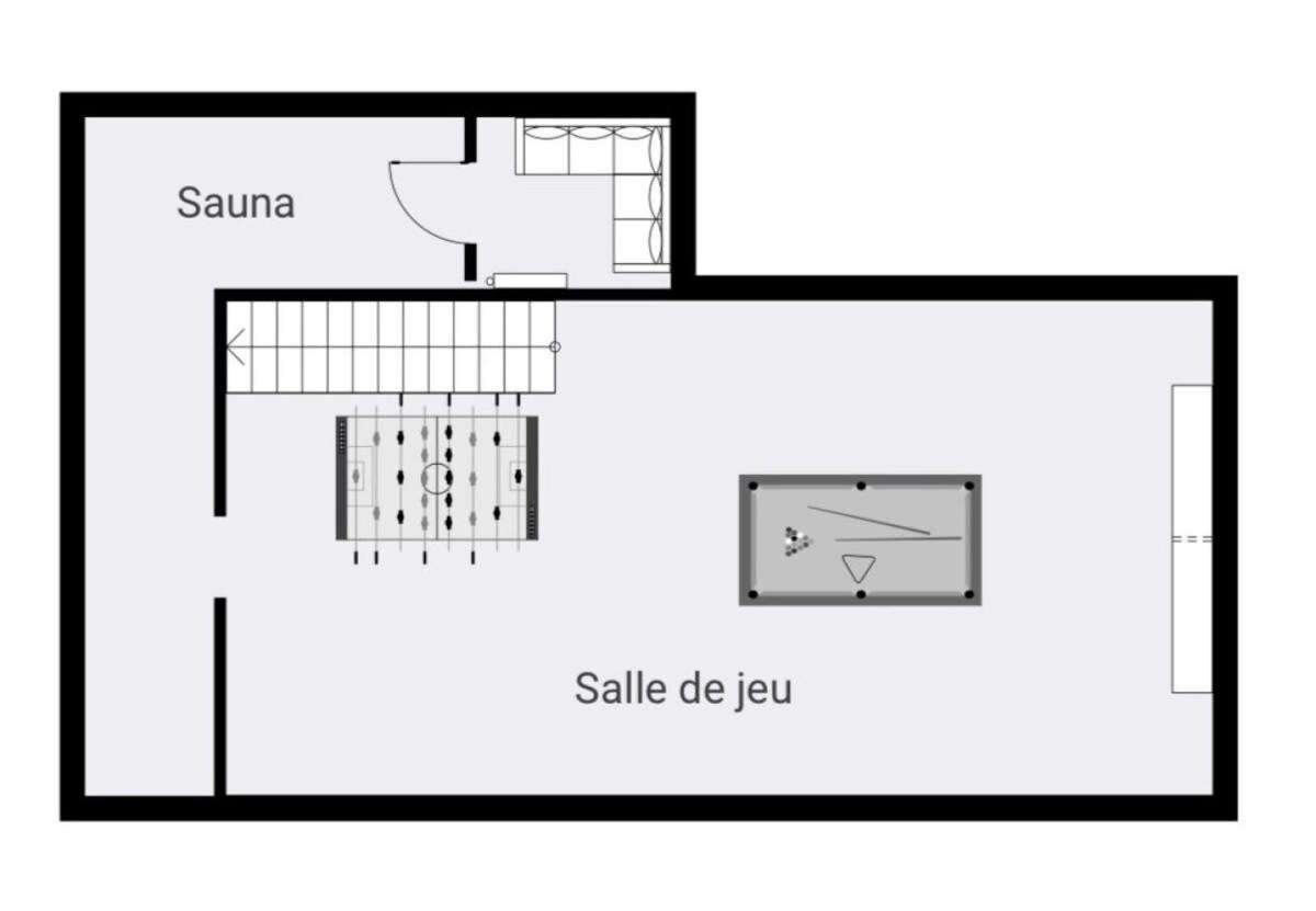 O Sommet -Game room-Spa-sauna-Lake Access
