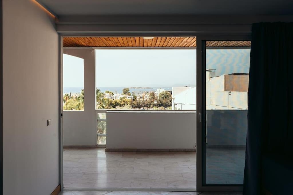 Grand Sea View Apartment 3' from Kavouri Beach