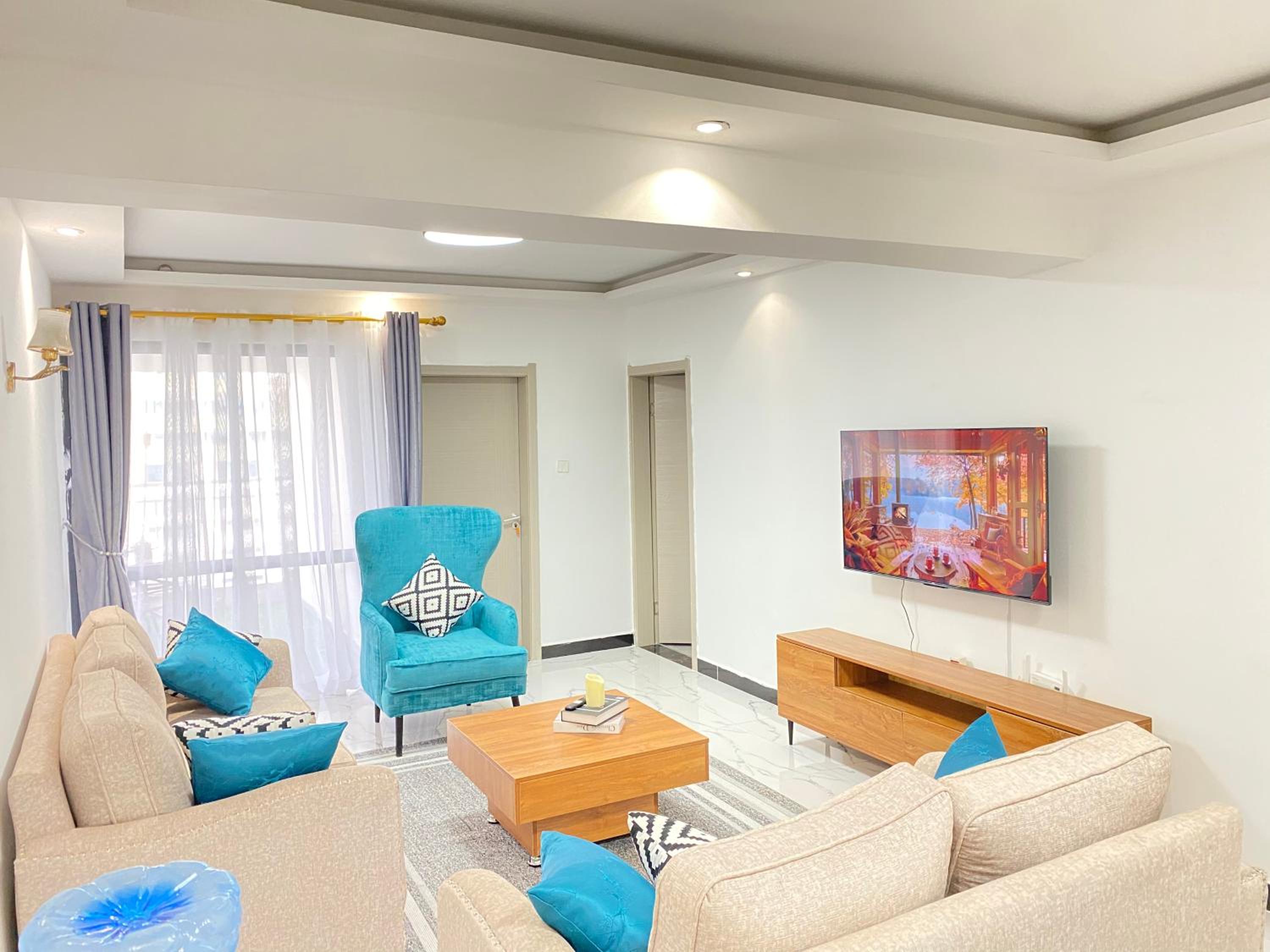!!NEW!! Kilimani Apt near Yaya Centre, malls, hotels -gym, gazebo, & play ground photo 5