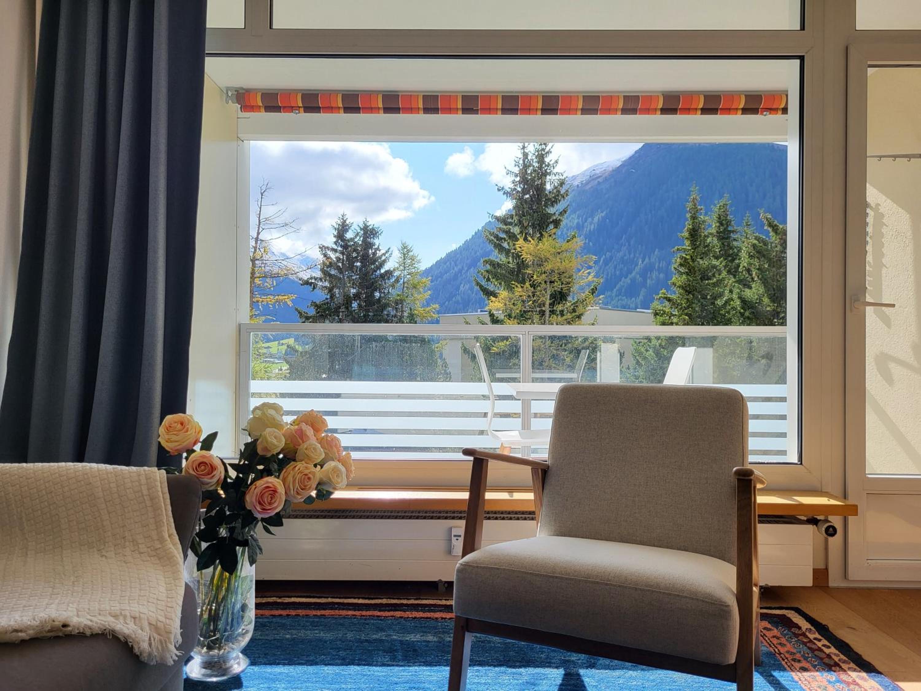 Ferienwohnung Parsenn Peaks Panorama