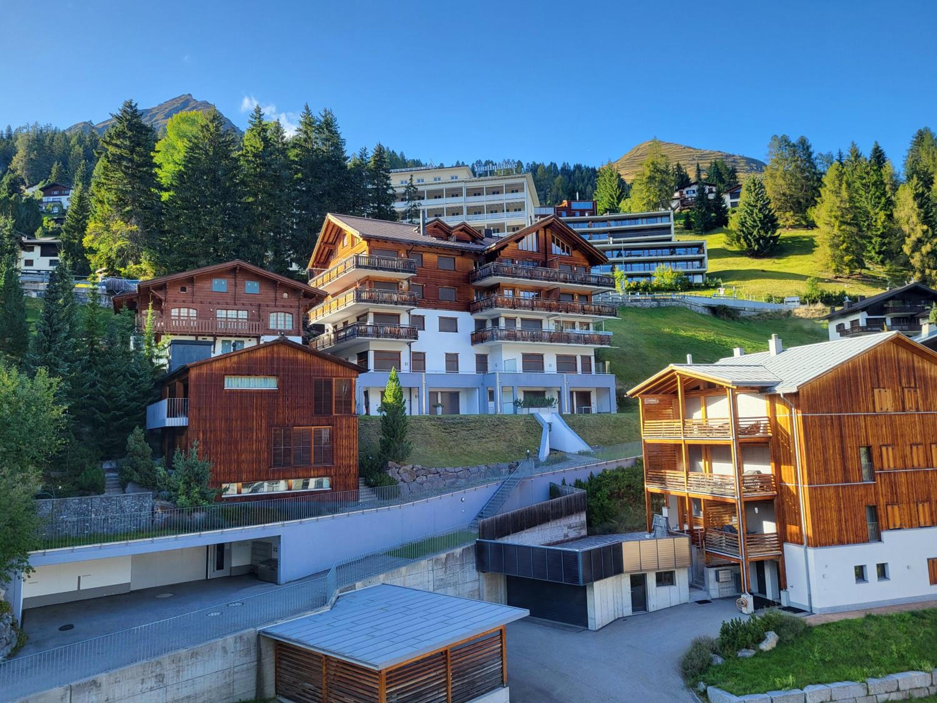 Ferienwohnung Parsenn Peaks Panorama