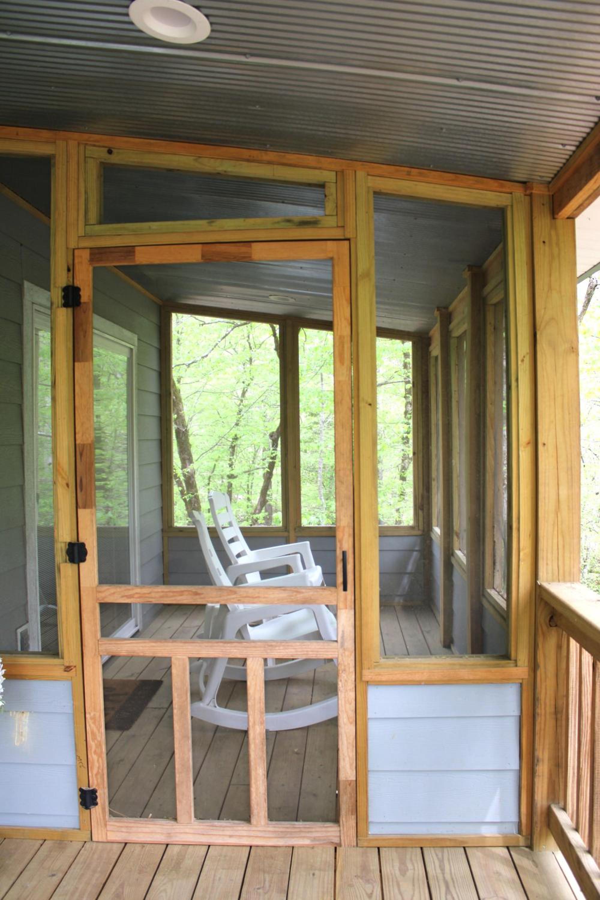 132 Catherine Park #2 Cozy Cabin on the Creek (grey cabin) view 4