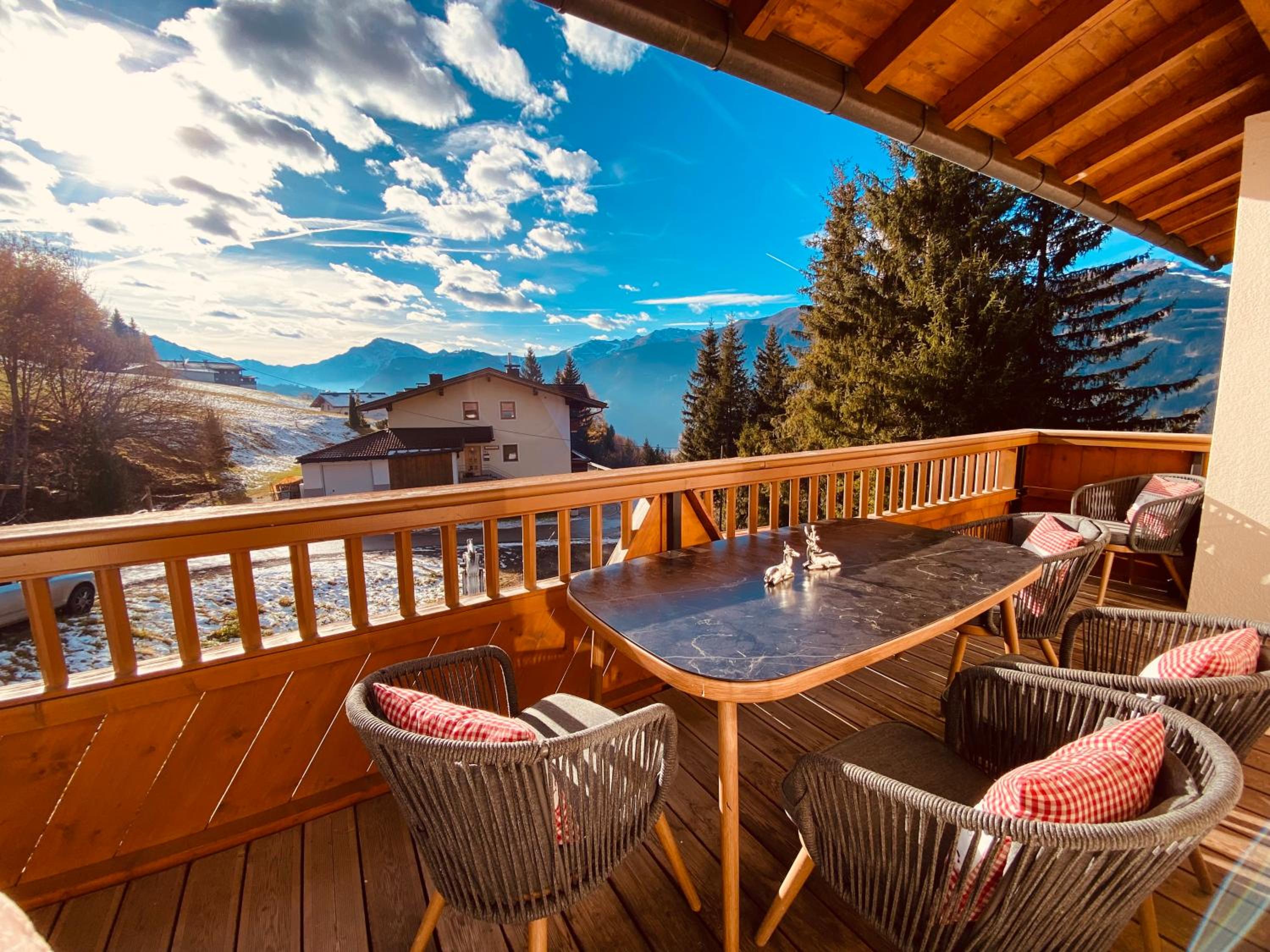 New Chalet Platzhirsch Panorama Blick Sauna Rohrberg Maximilian