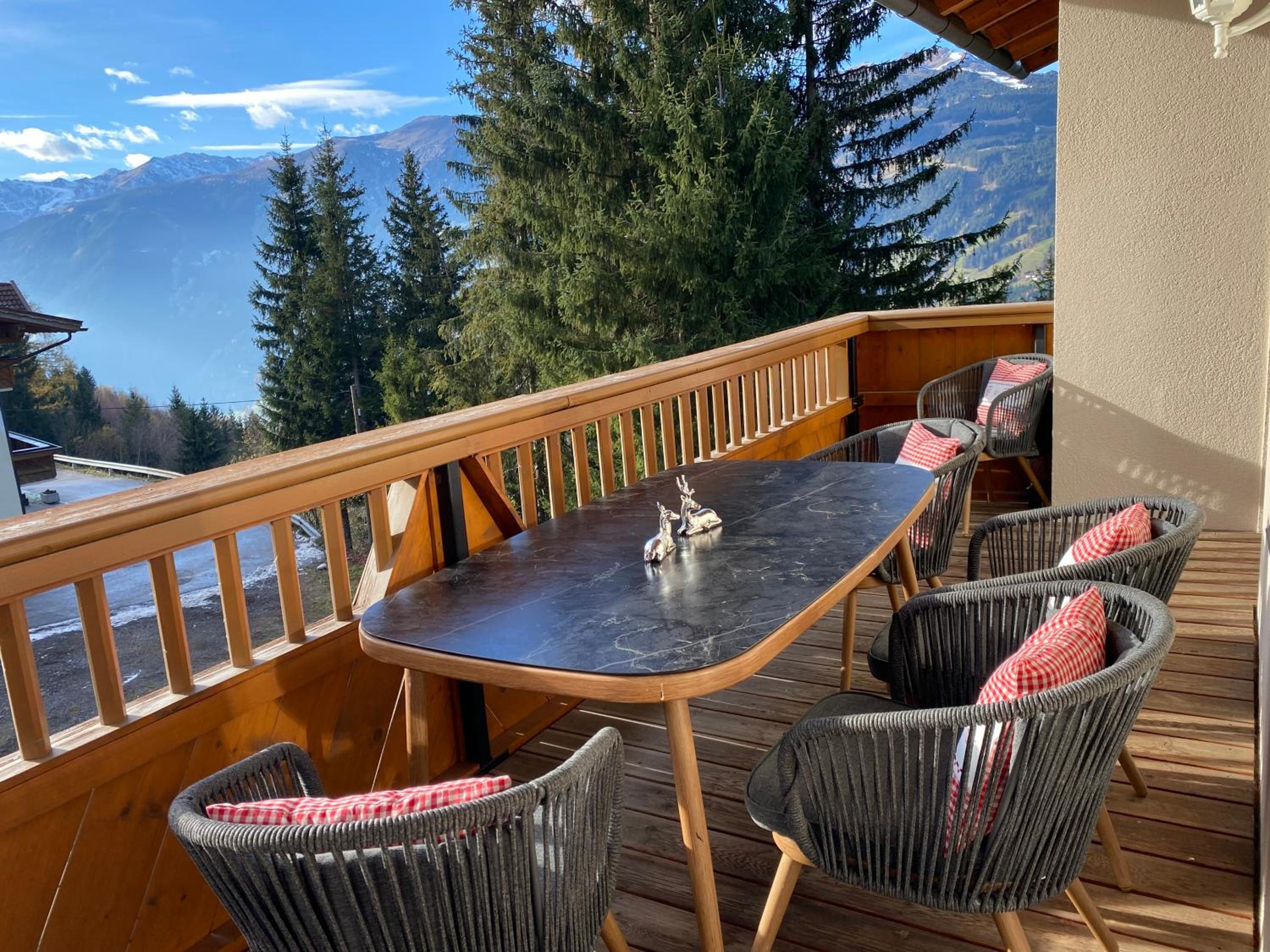 New Chalet Platzhirsch Panorama Blick Sauna Rohrberg Maximilian