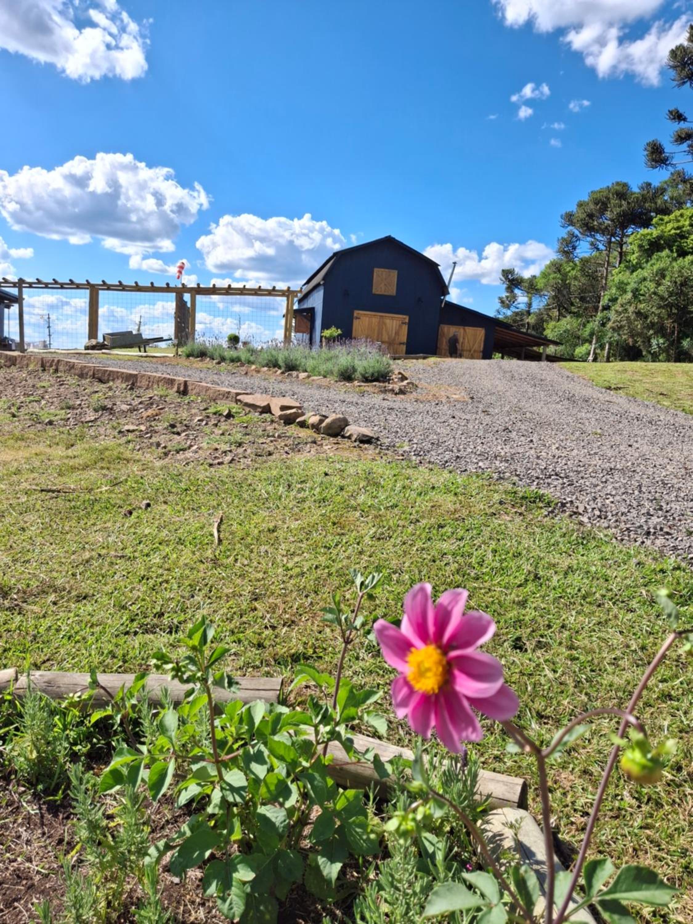 Casa Celeiro Flores no Pampa-RS