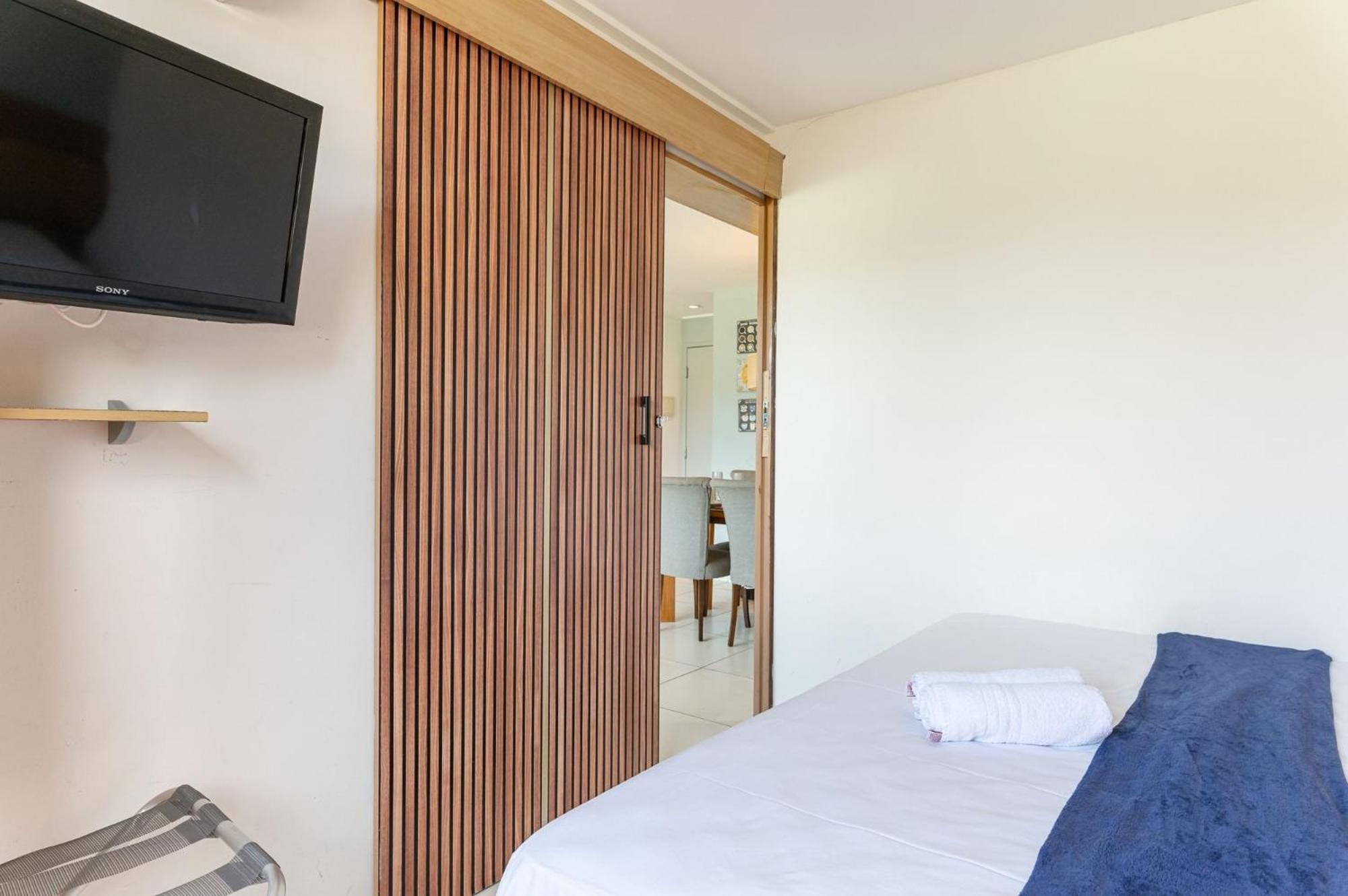 Flat ou Bangalo Luxo Beach Class Beira Mar Muro Alto