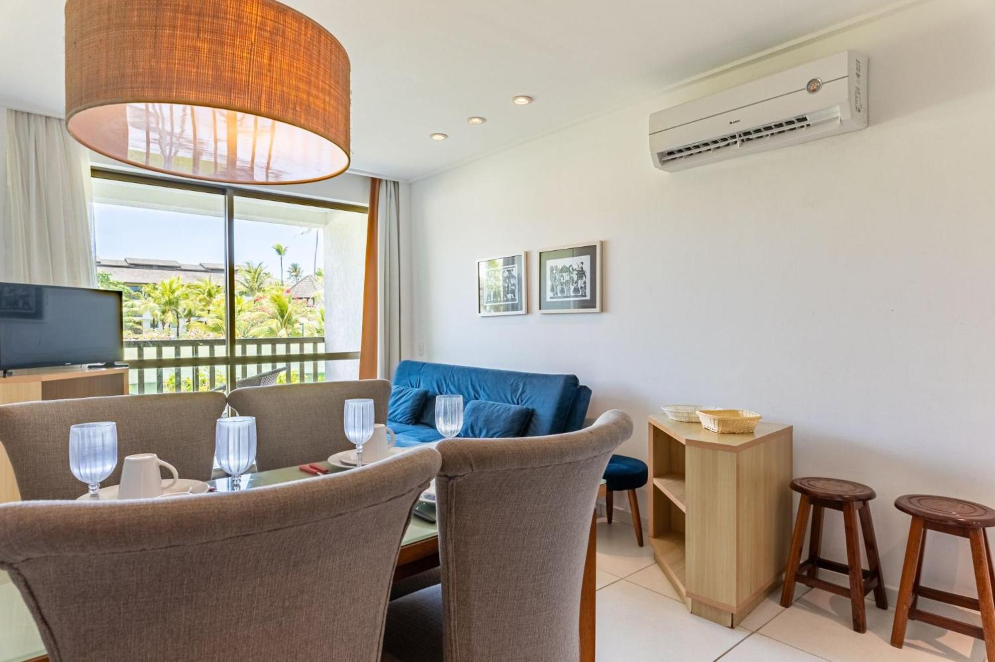 Flat ou Bangalo Luxo Beach Class Beira Mar Muro Alto