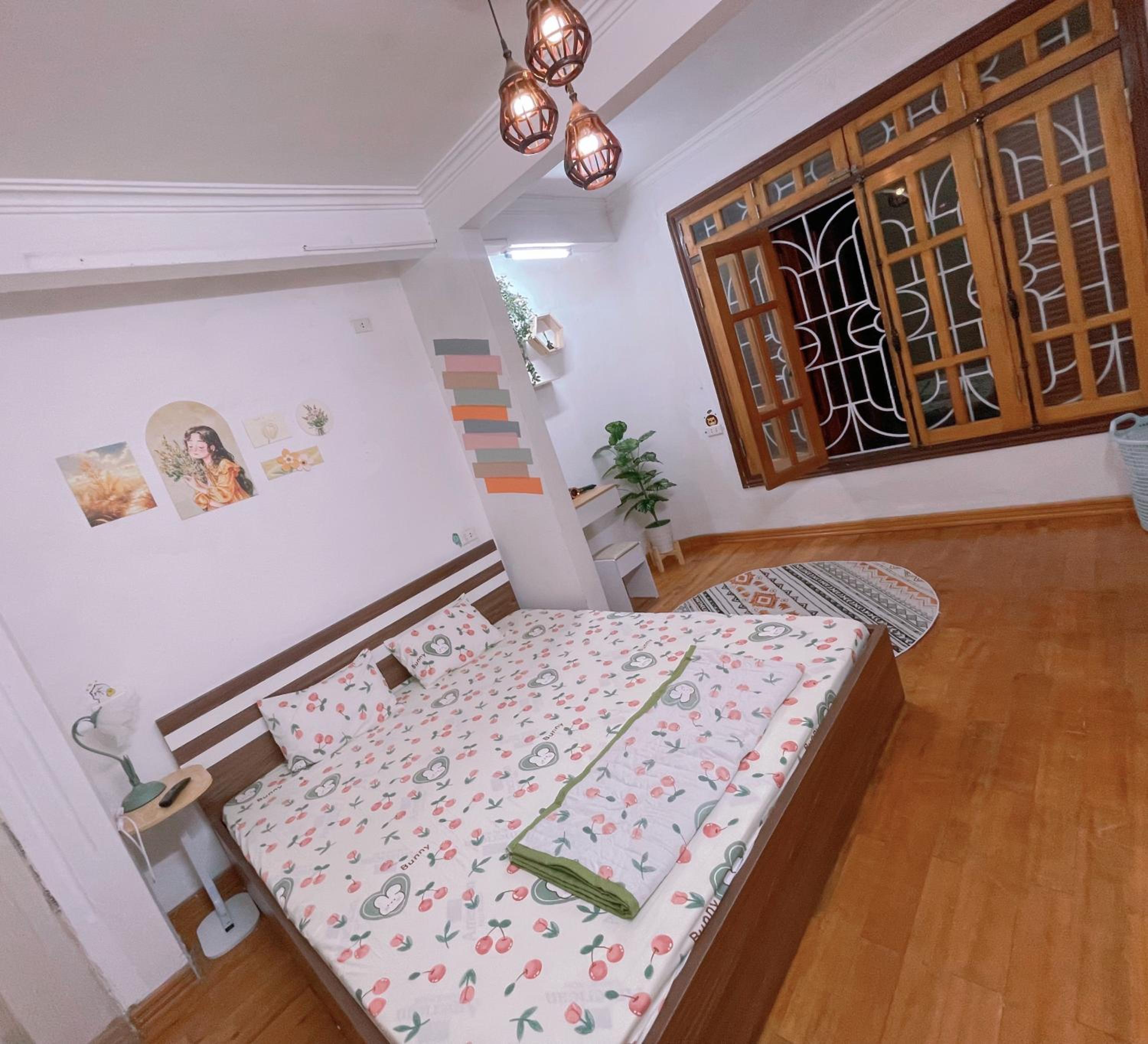 Căn hộ Homestay Hà Nội phong cách vintage