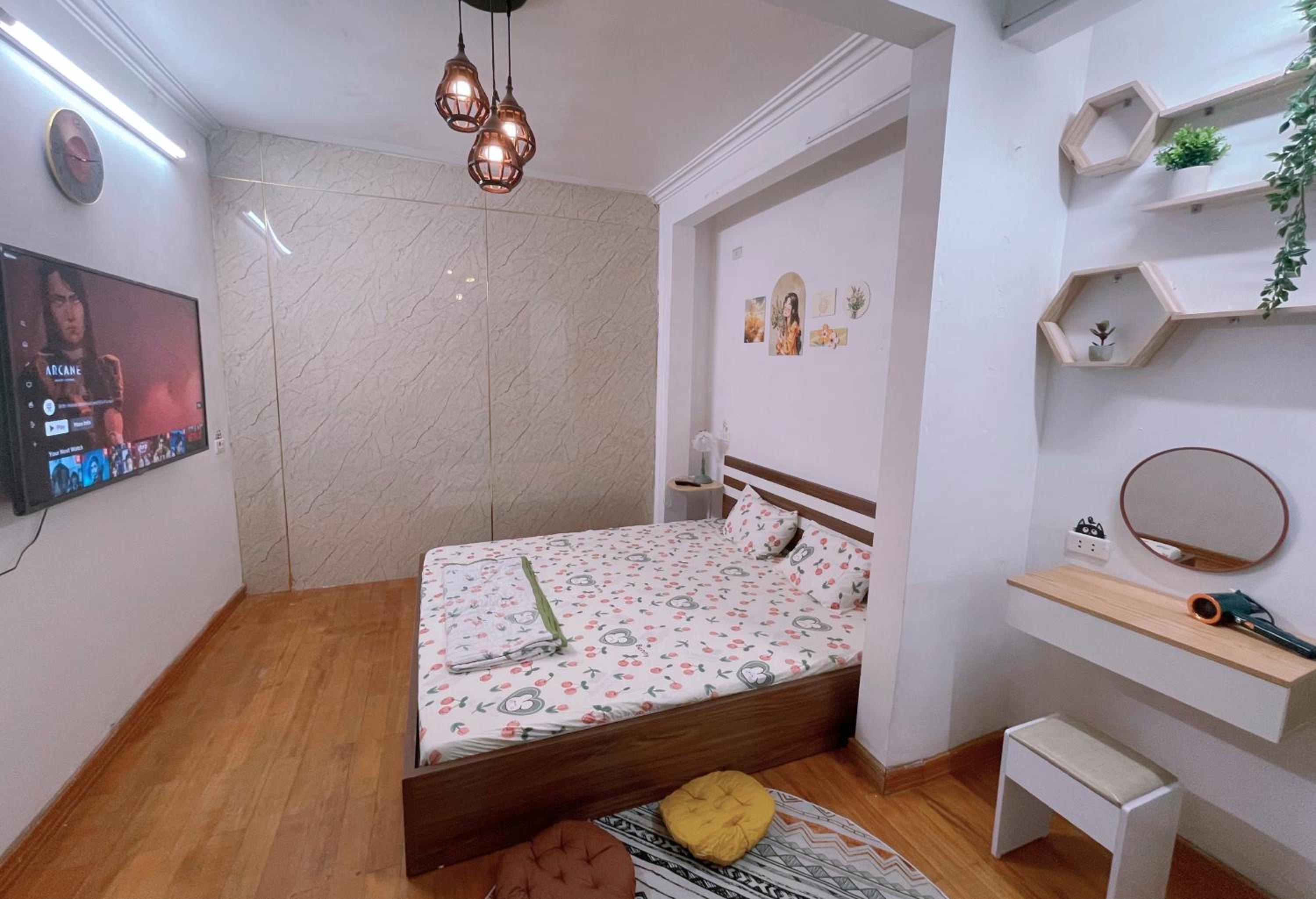 Căn hộ Homestay Hà Nội phong cách vintage