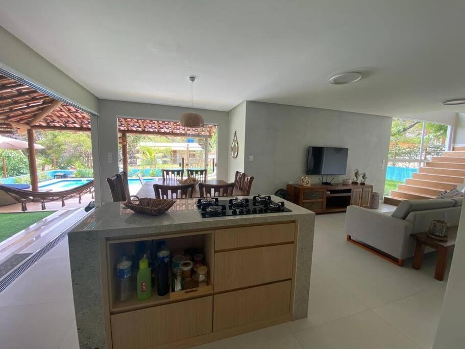 Casa de praia deslumbrante em Massarandupió