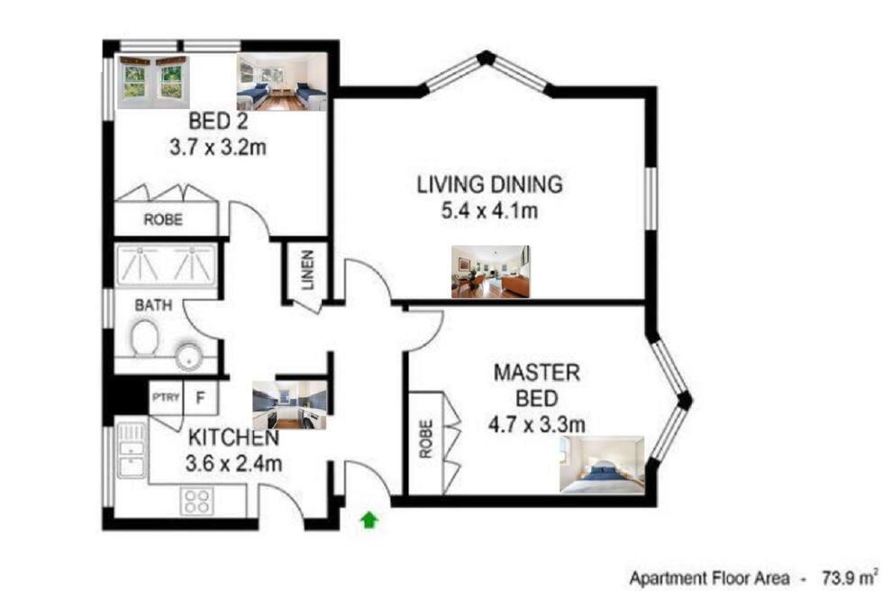 2 Bedroom Sydney Harbour Opera House Waterview