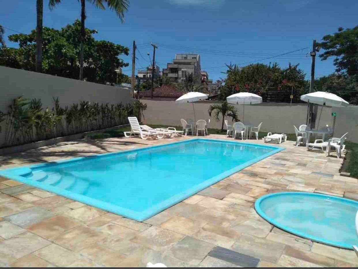 Apartamento no Guarujá Praia da Enseada piscina e lazer