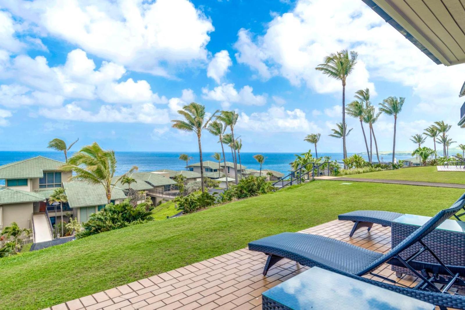 KBM Resorts: Kapalua Bay Villa KBV-14G4 Sweeping Ocean Views Walk to Beach Includes Rental Car view 2