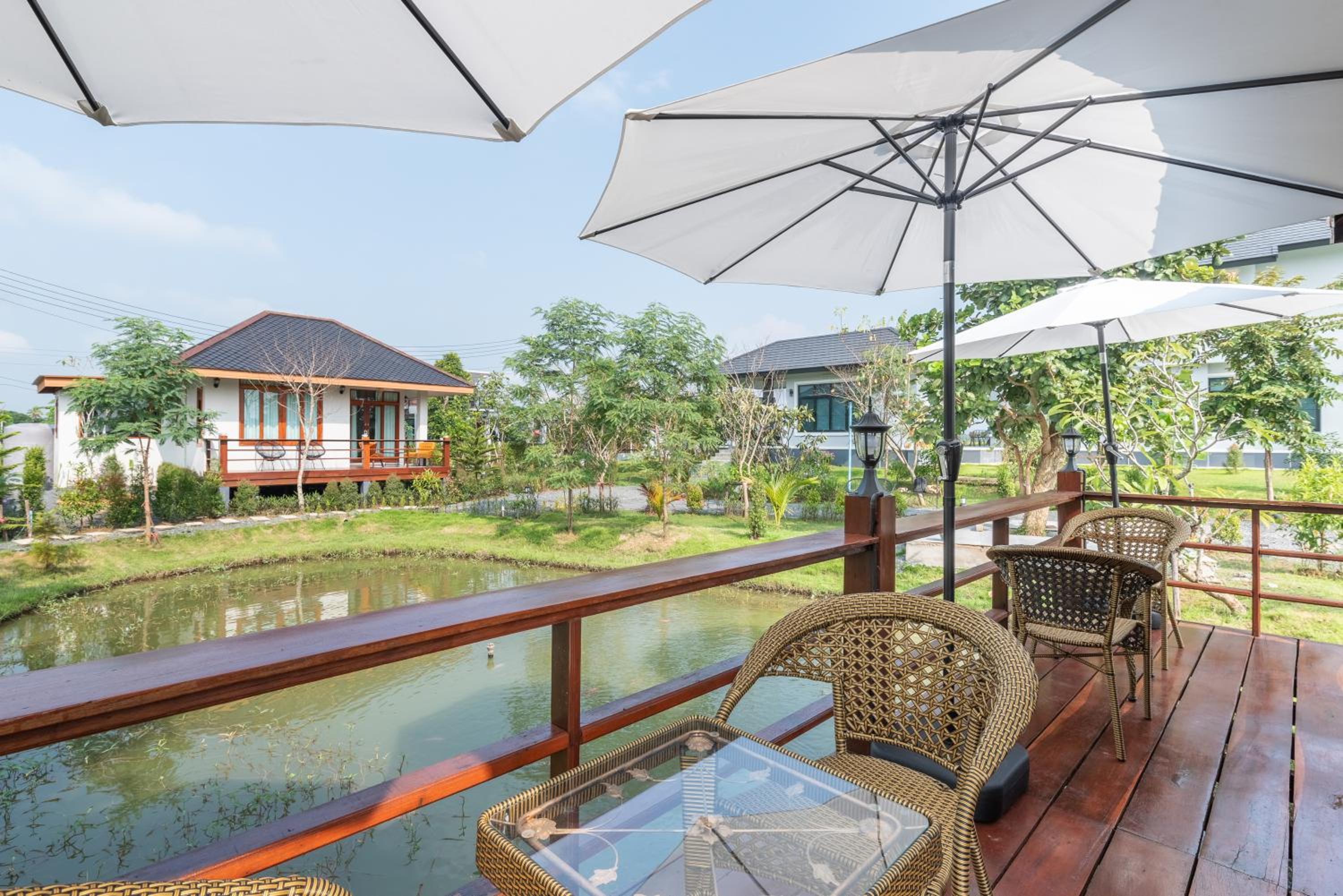 The garden pool villa resort at Doi Saket