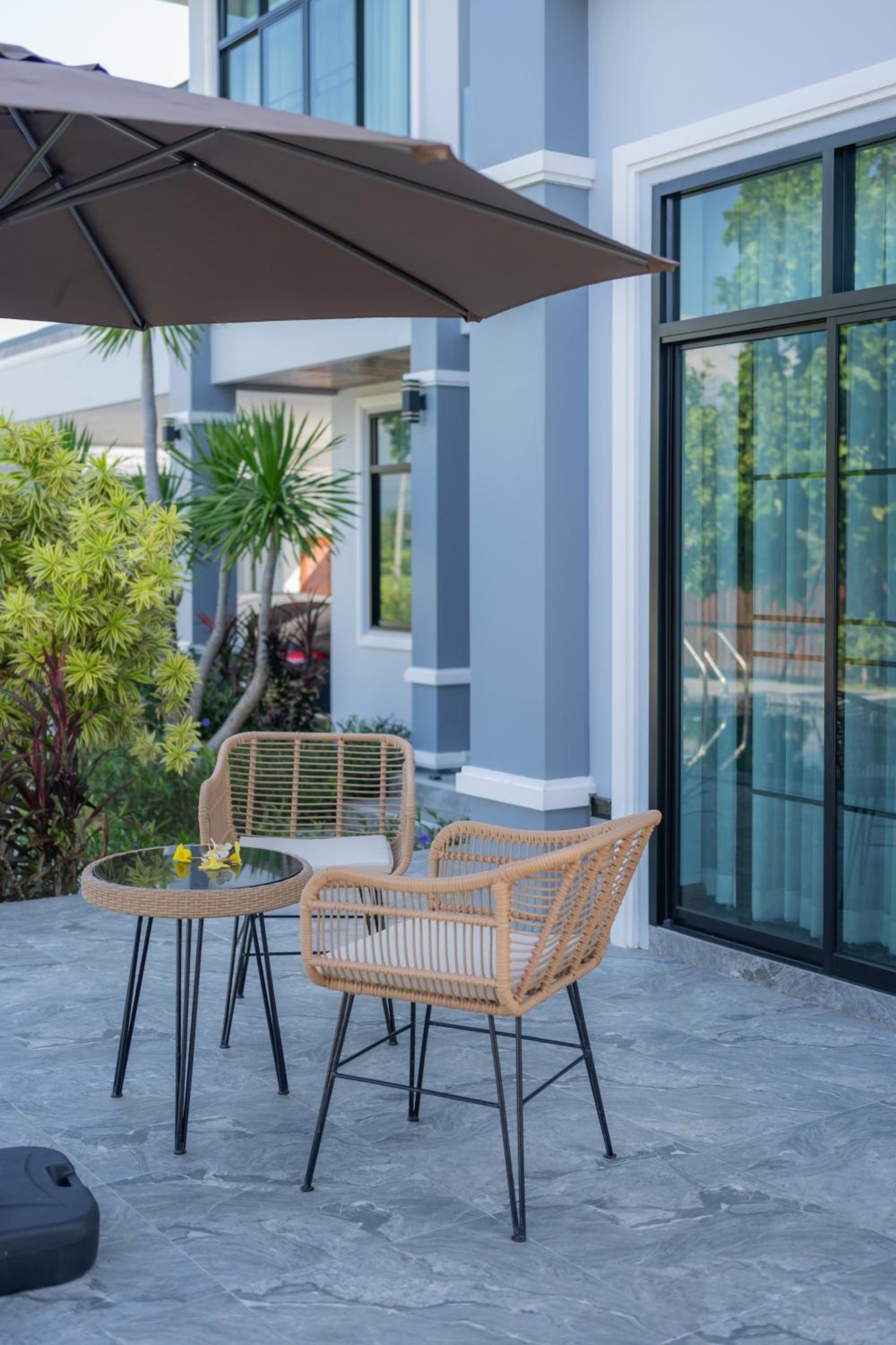 The garden pool villa resort at Doi Saket