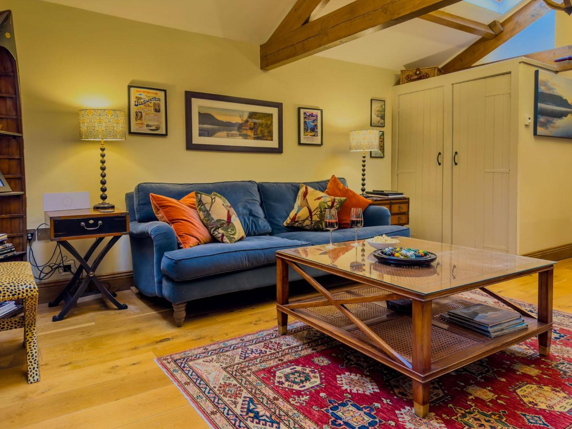 Duke of Portland Boathouse on the shore of Lake Ullswater ideal for a romantic break
