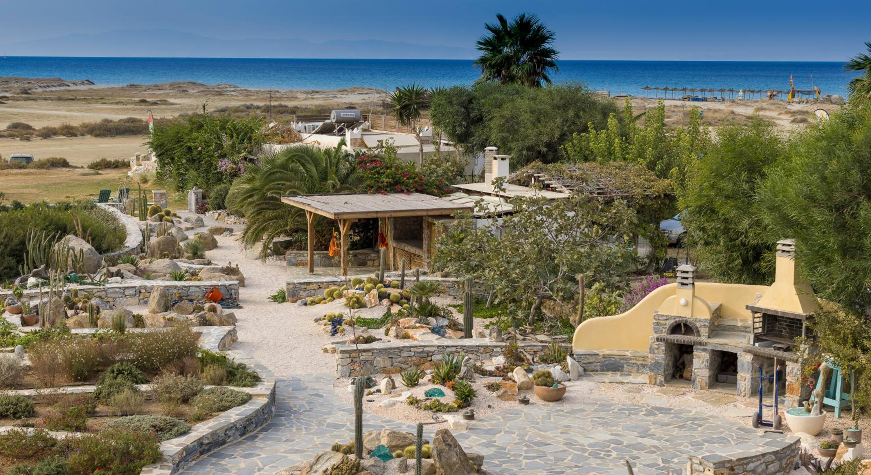 Depis edem private villas Plaka Naxos view 2