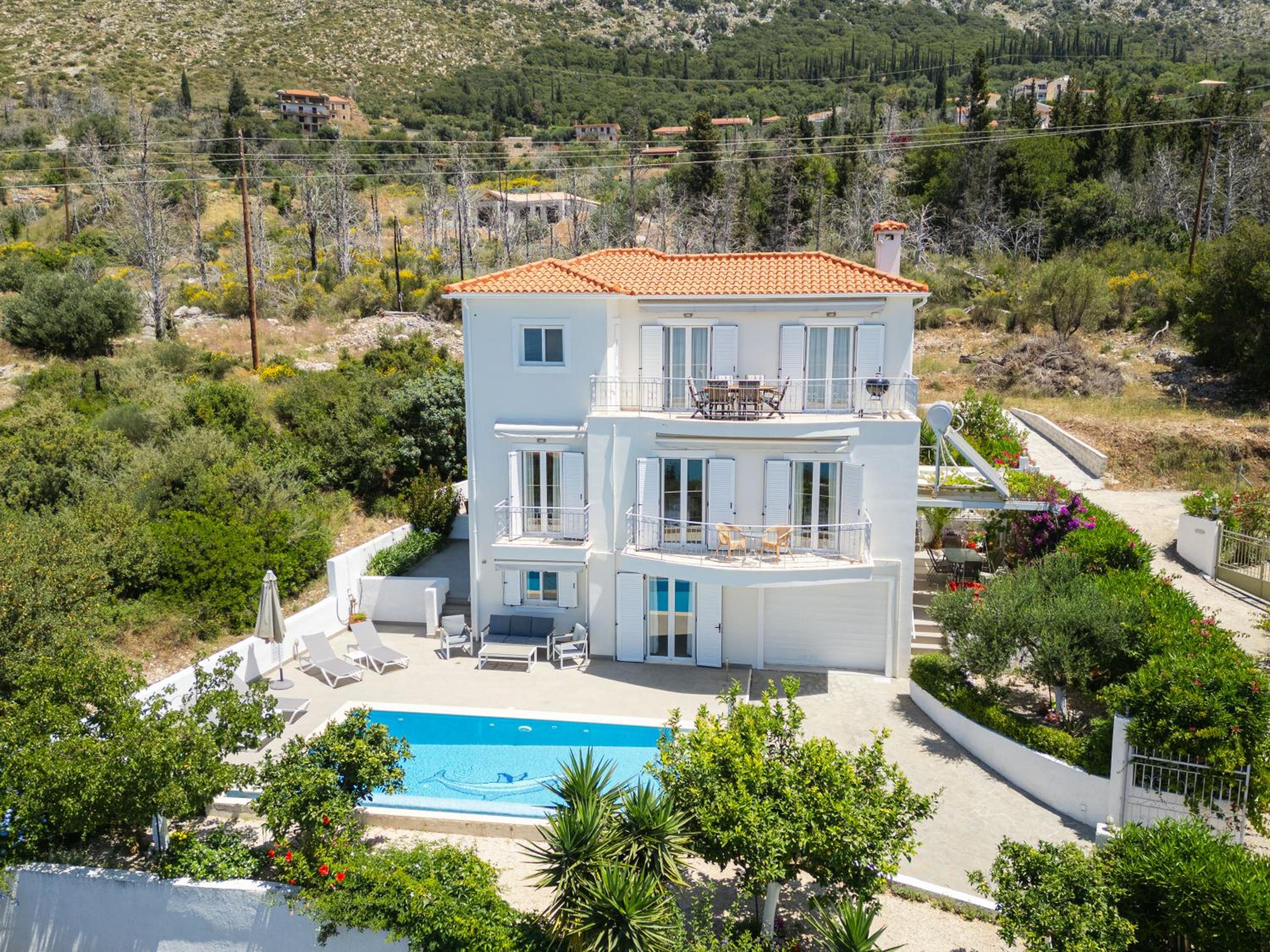 The Garden House Ionian Panorama & Infinity Pool