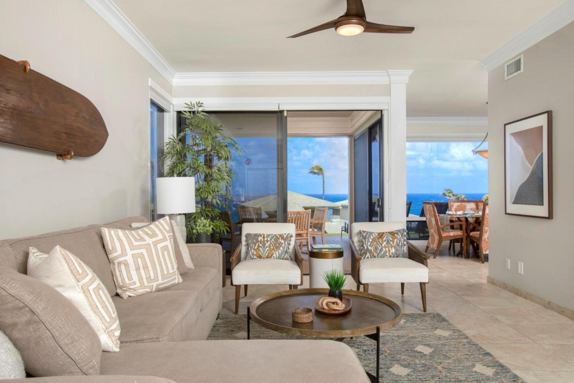 KBM Resorts: Kapalua Bay Villas KBV-31G4 Spectacular Ocean Views Includes Free Rental Car view 4