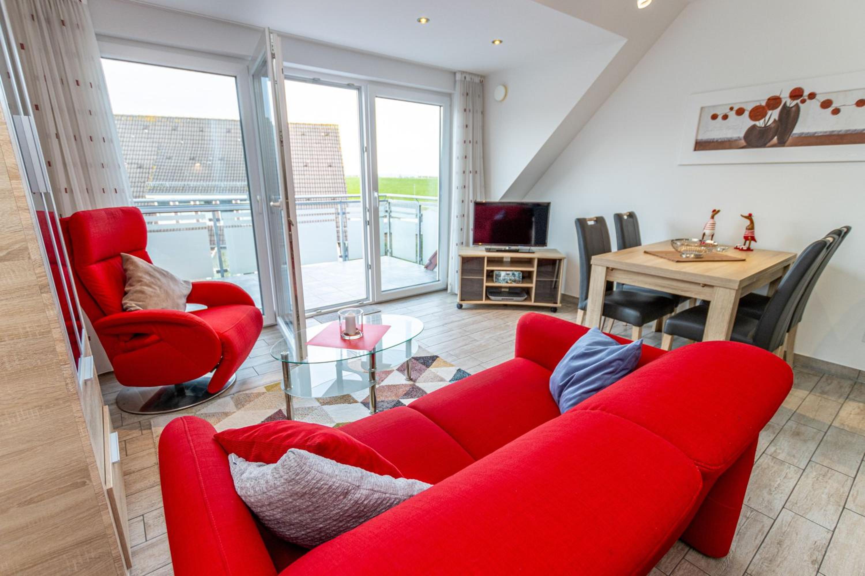 Ferienwohnung Blick übern Deich
