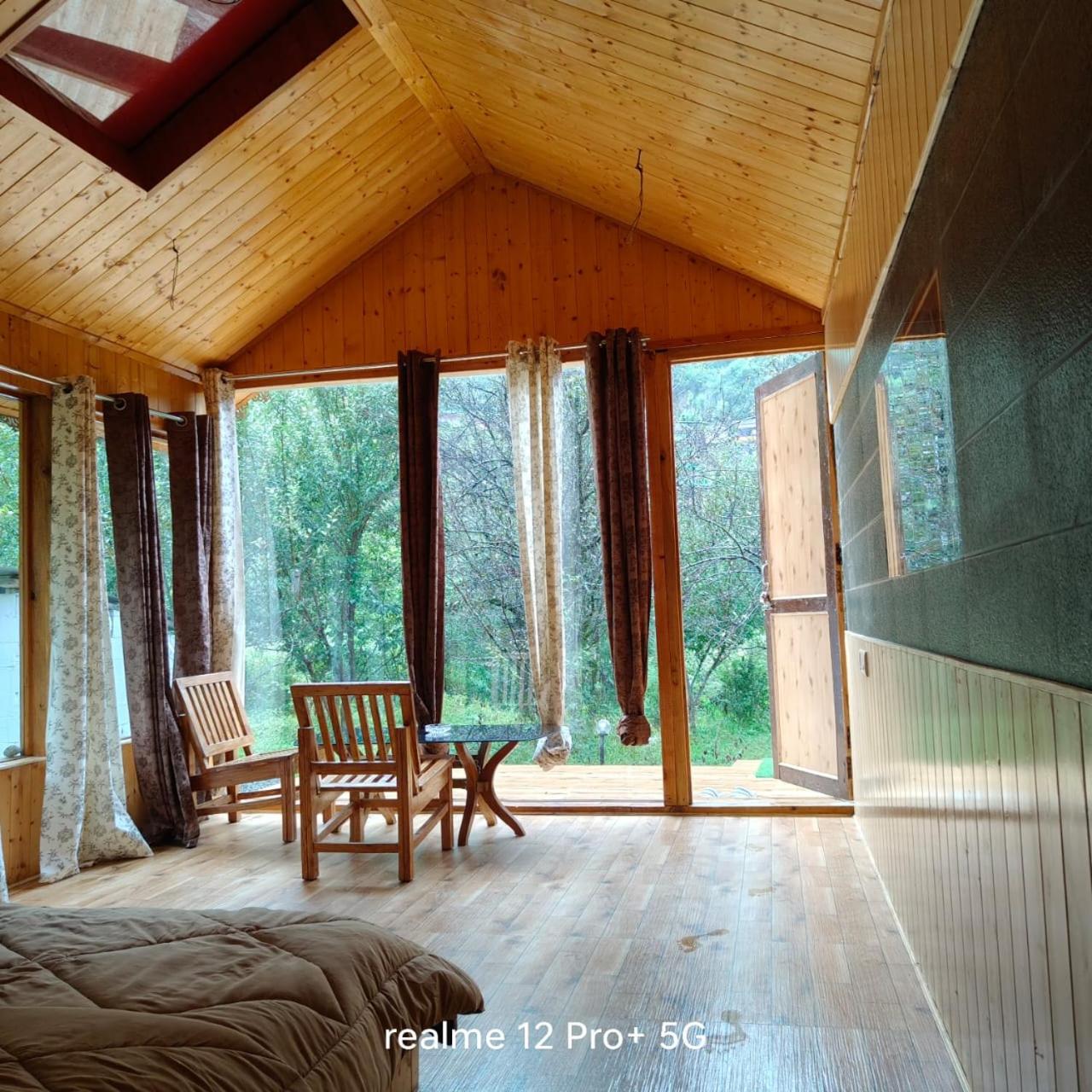 The acoustic cabin jibhi riverside view 5