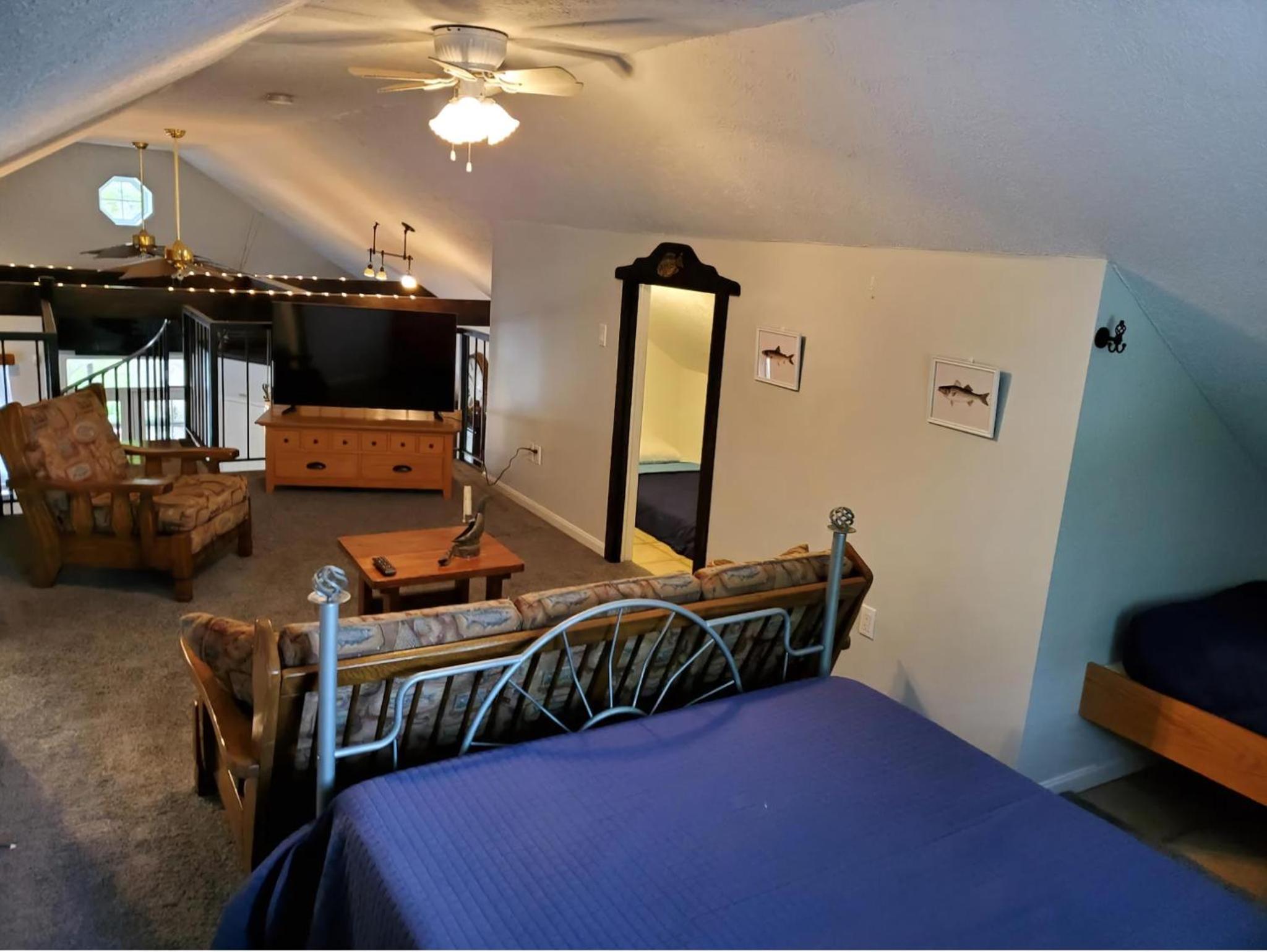 Railroad Riverhouse at Whispering Walleye