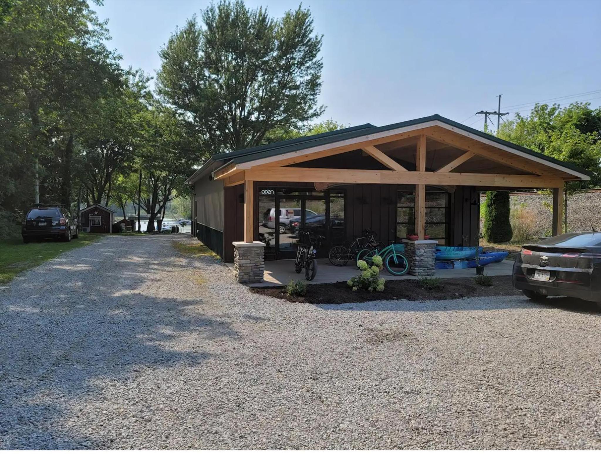 Railroad Riverhouse at Whispering Walleye