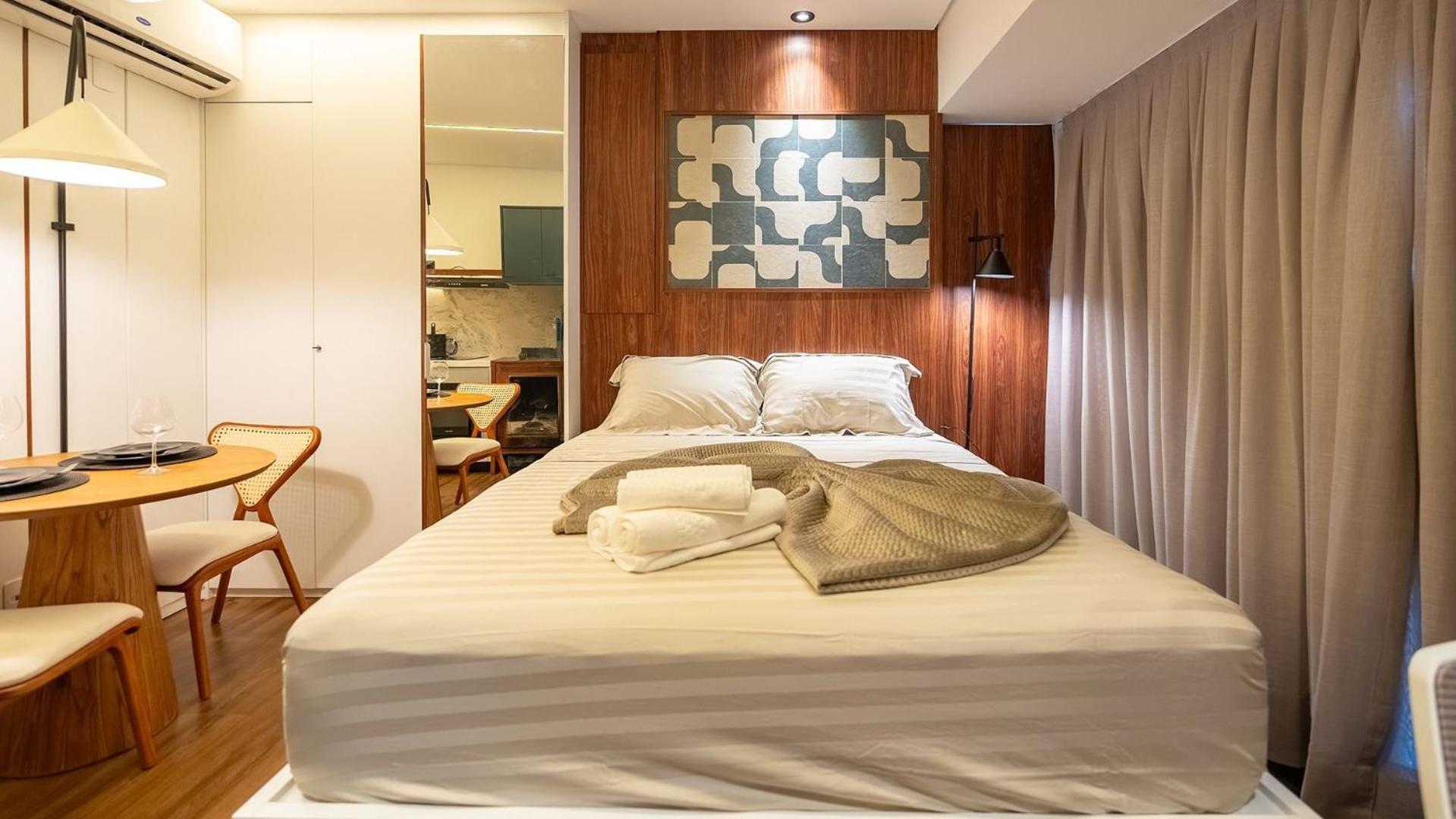 Experiência by Dabra House: Studios com Vista Panorâmica, Jardim Paulista!