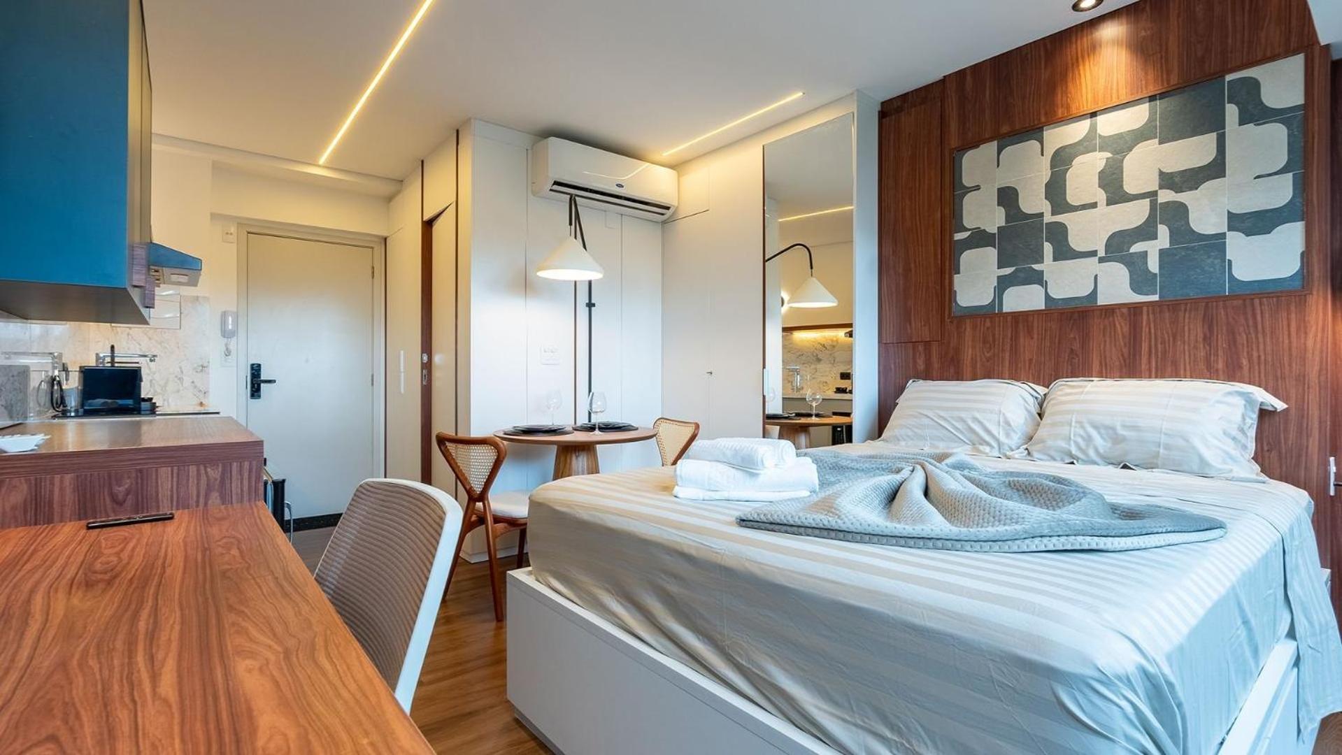 Experiência by Dabra House: Studios com Vista Panorâmica, Jardim Paulista!