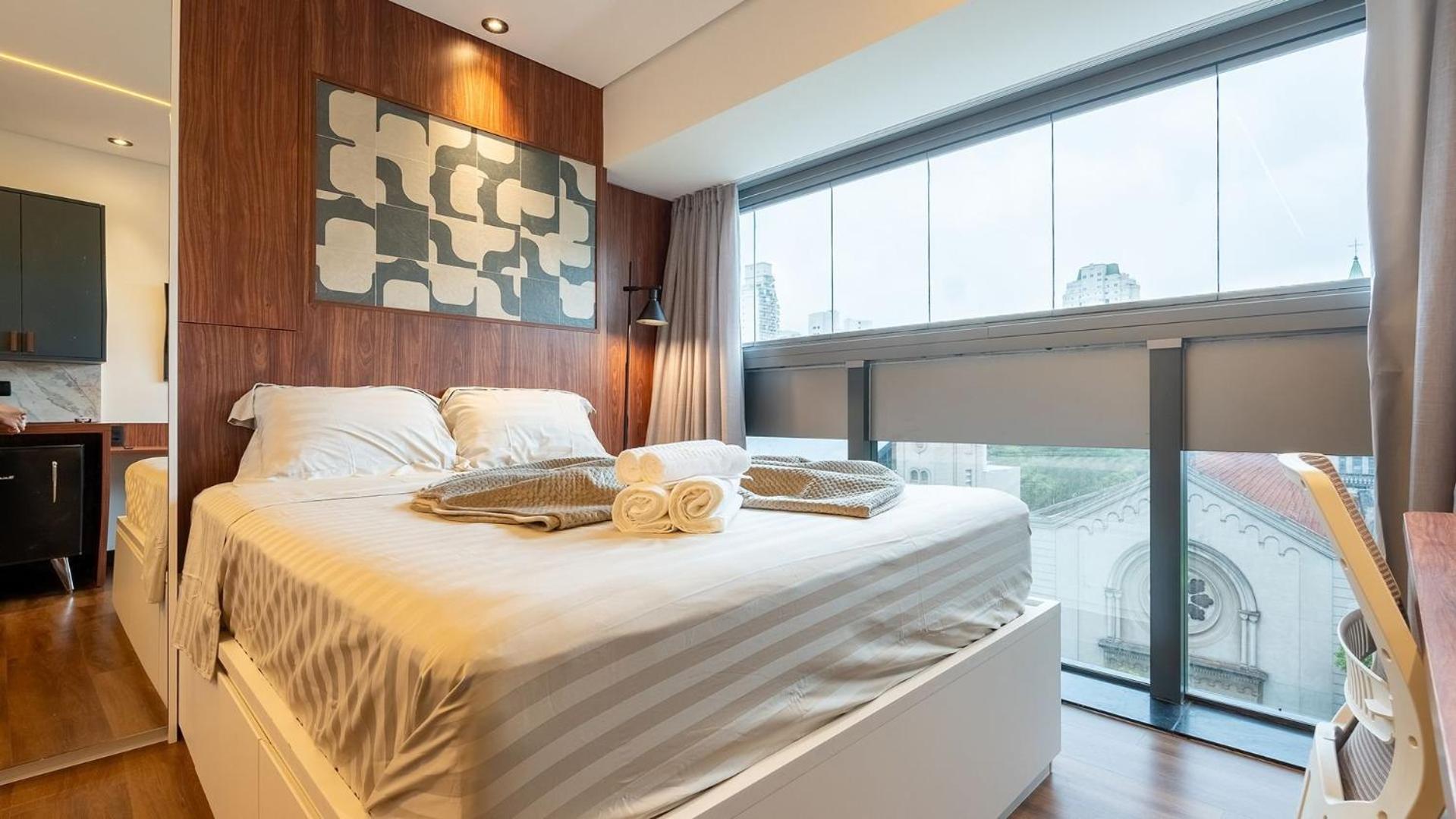 Experiência by Dabra House: Studios com Vista Panorâmica, Jardim Paulista!